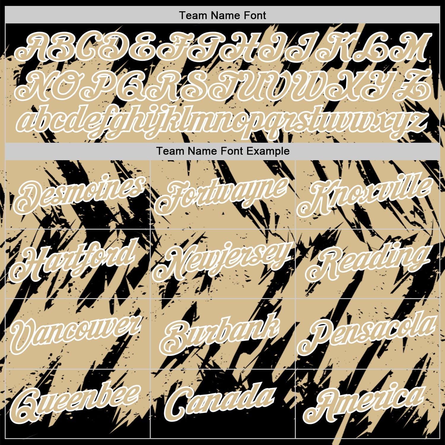 Custom Black Vegas Gold-White Torn Sharp Brush Stroke Splatter Performance T-Shirt view 3