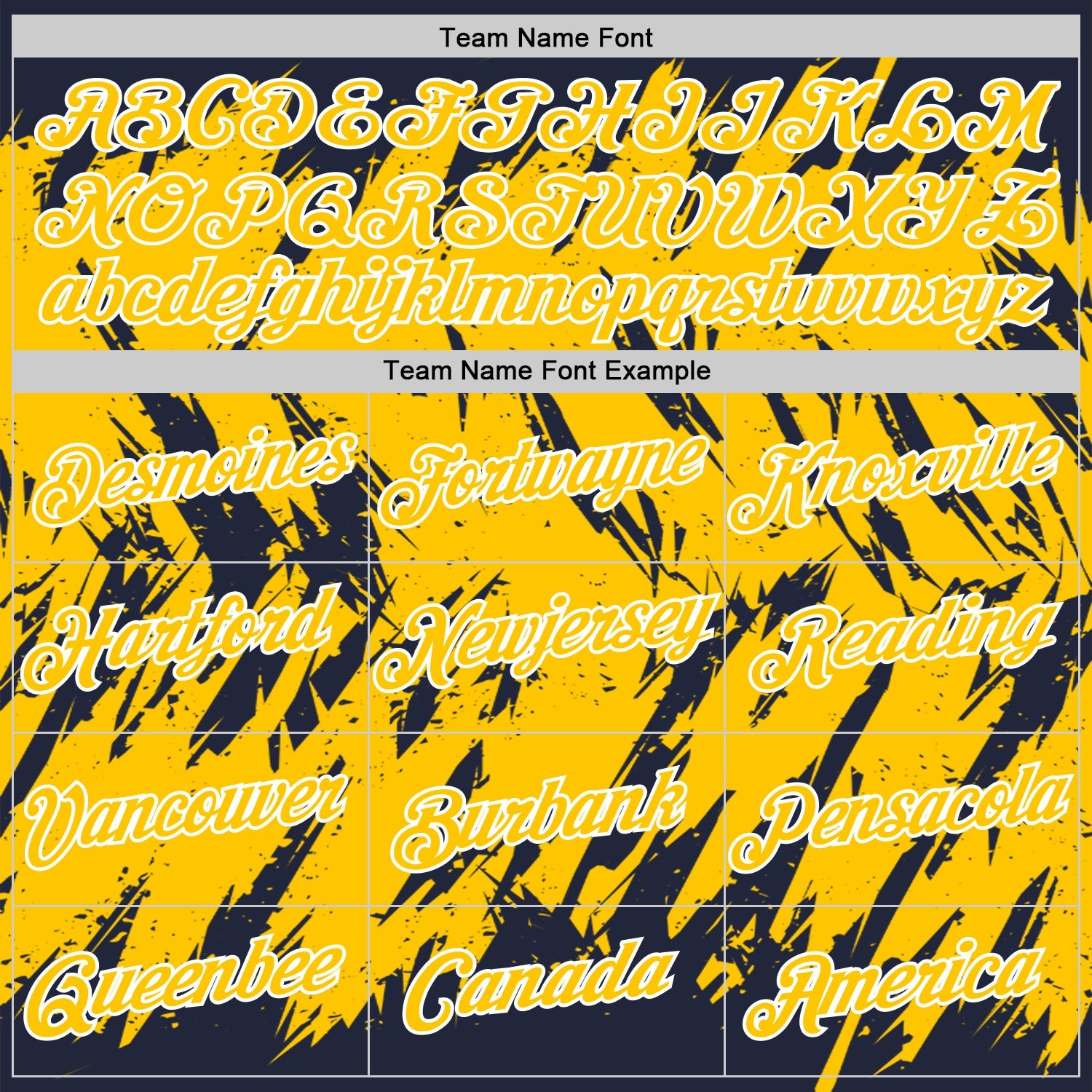 Custom Navy Yellow-White Torn Sharp Brush Stroke Splatter Performance T-Shirt view 3