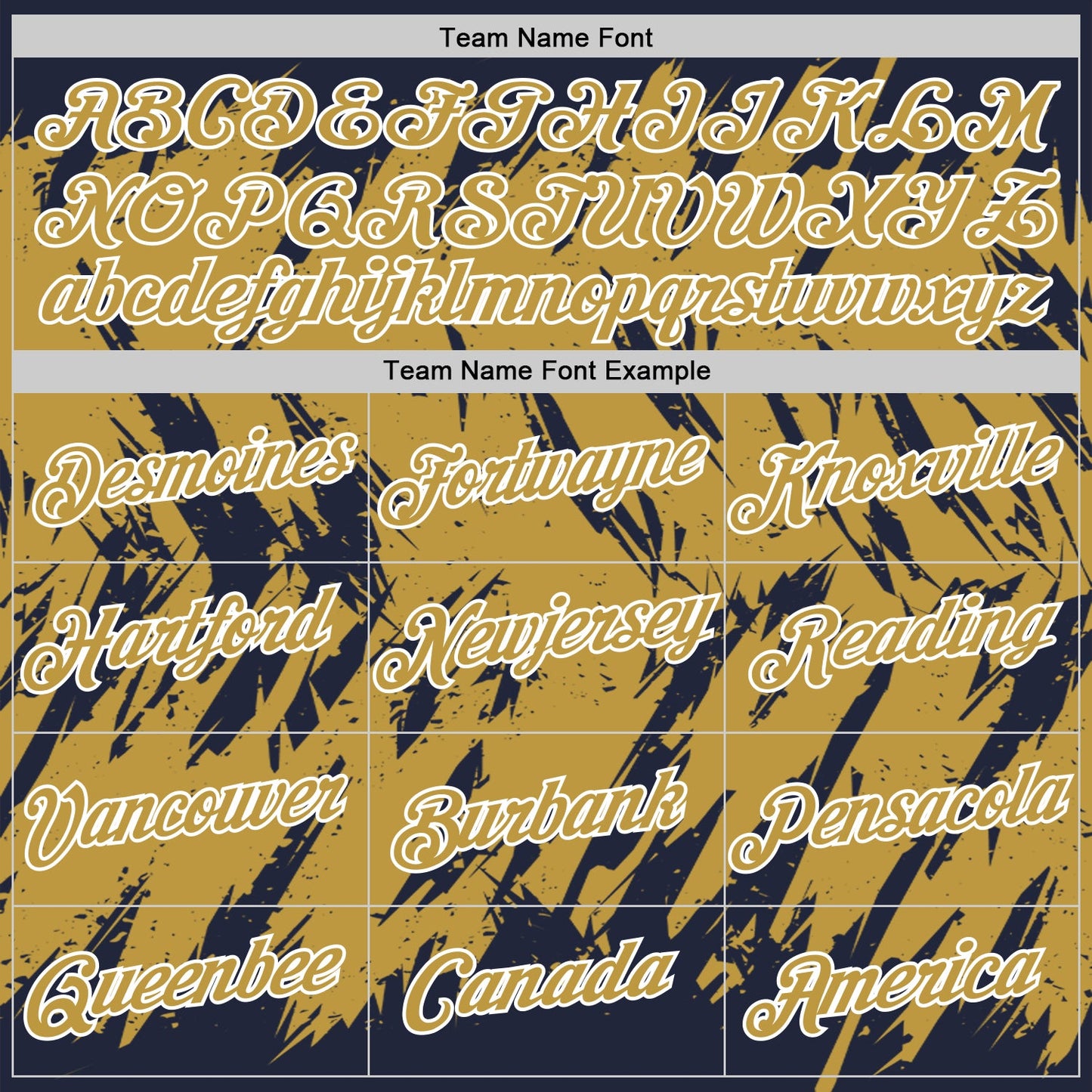 Custom Navy Old Gold-White Torn Sharp Brush Stroke Splatter Performance T-Shirt view 3