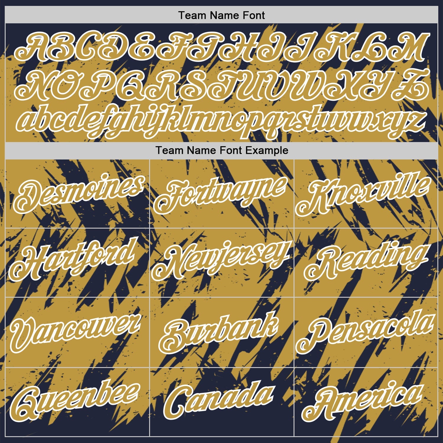 Custom Navy Old Gold-White Torn Sharp Brush Stroke Splatter Performance T-Shirt view 3
