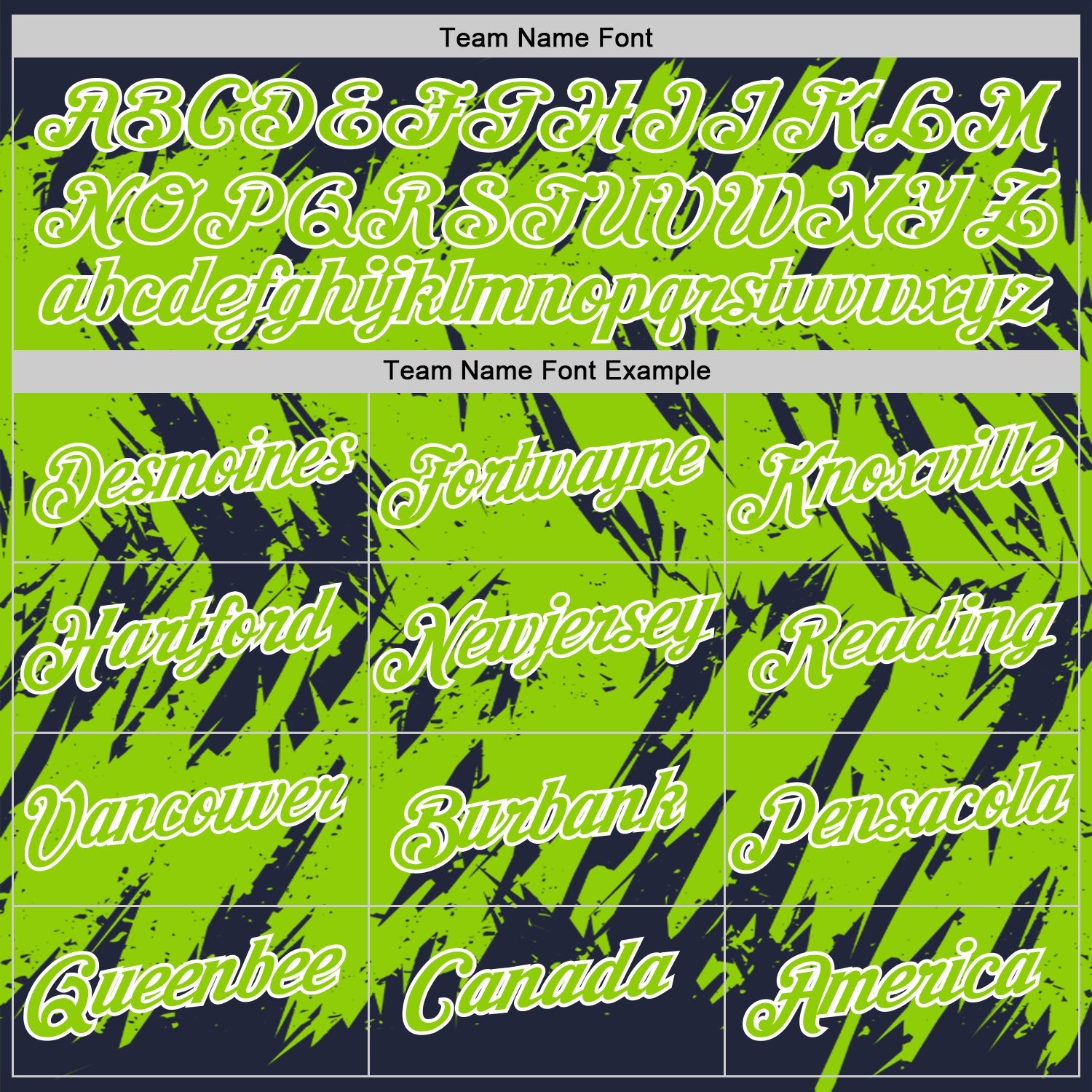 Custom Navy Neon Green-White Torn Sharp Brush Stroke Splatter Performance T-Shirt view 3
