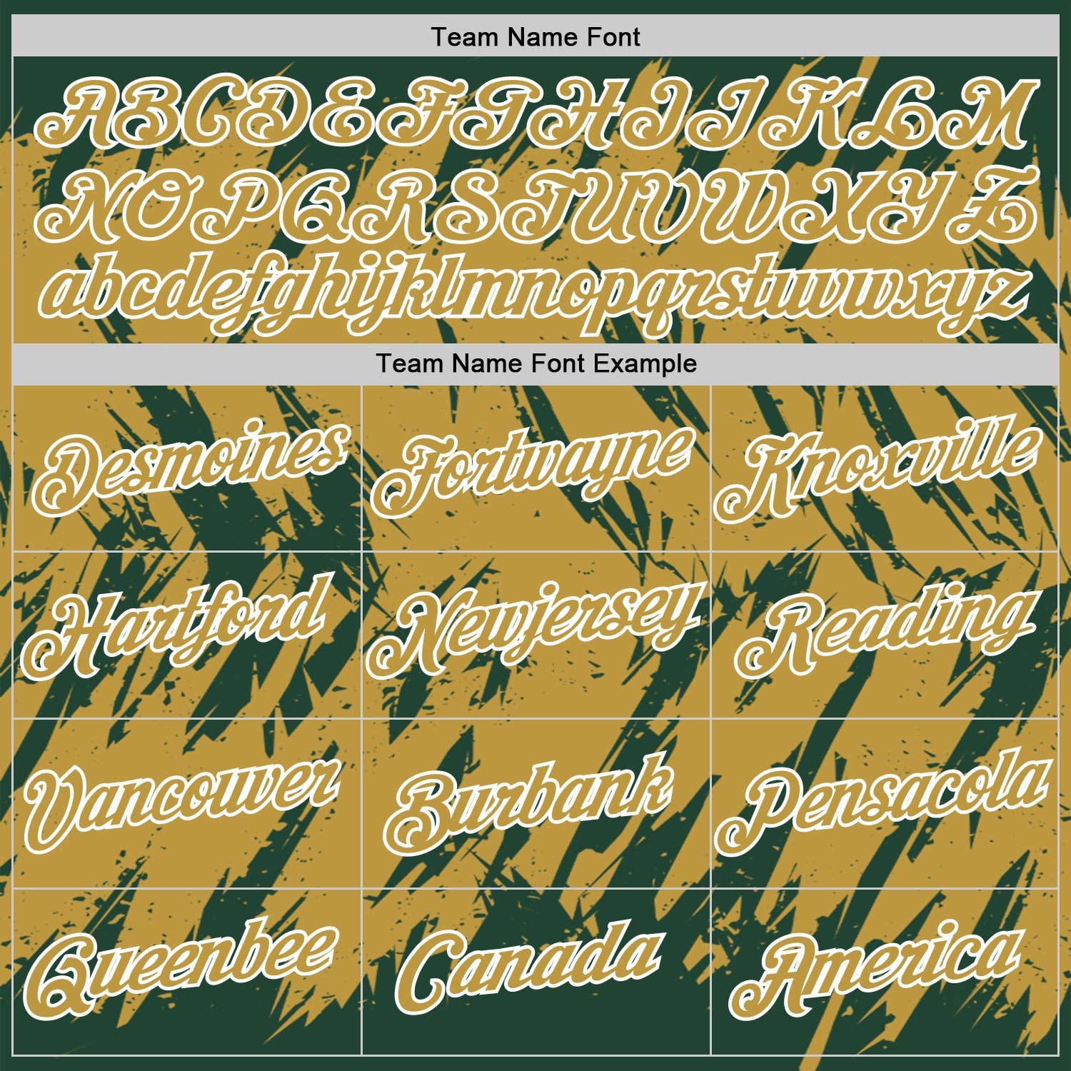 Custom Green Old Gold-White Torn Sharp Brush Stroke Splatter Performance T-Shirt view 3
