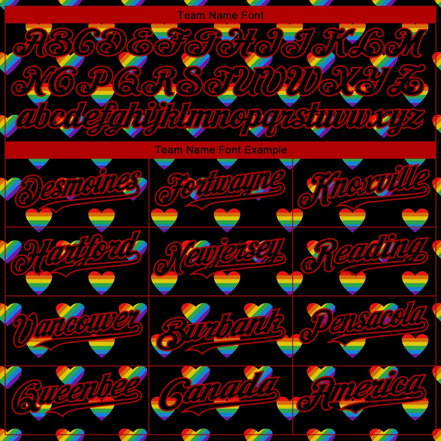 Custom Rainbow For Pride Month Love Is Love LGBT 3D Authentic Baseball Jersey view 4