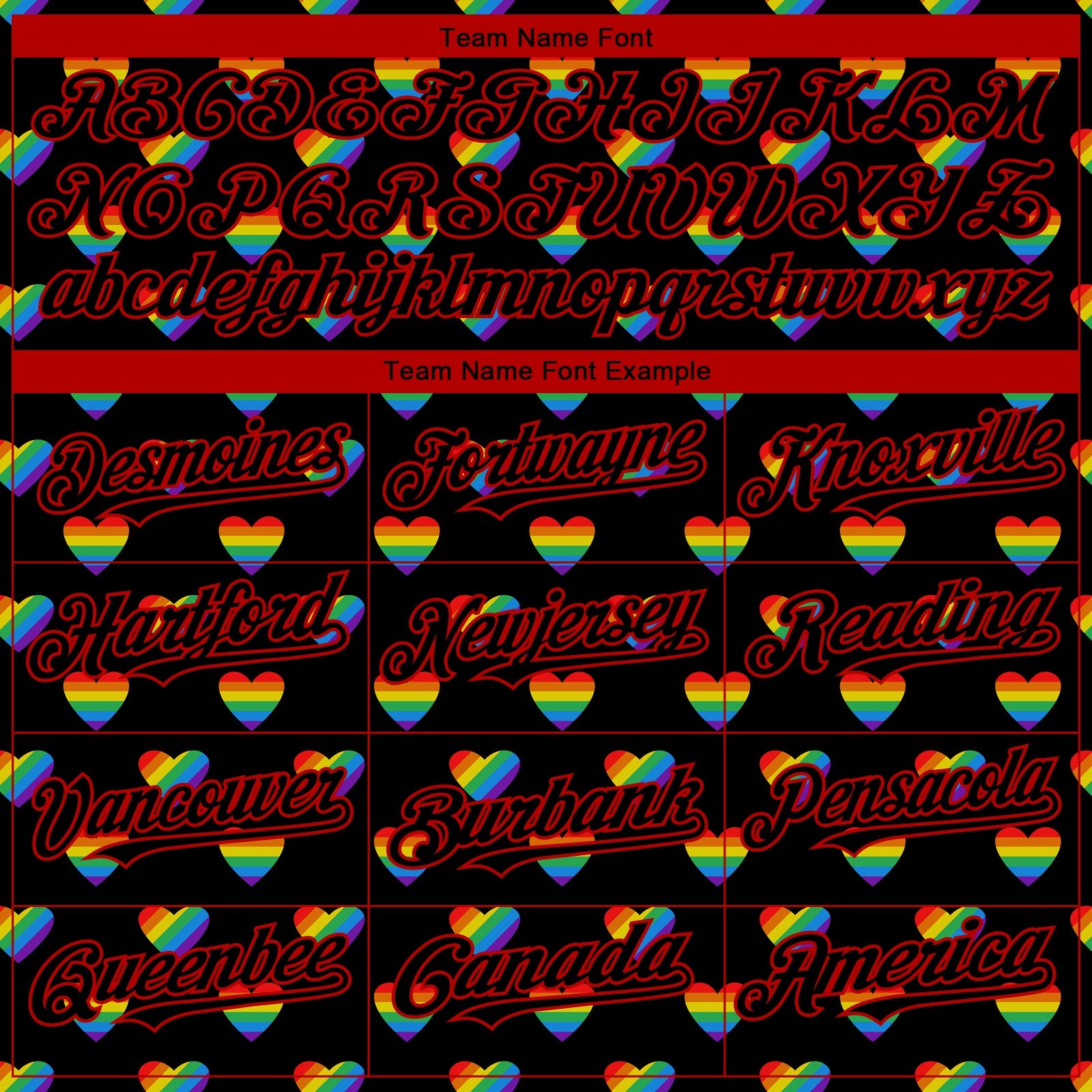 Custom Rainbow For Pride Month Love Is Love LGBT 3D Authentic Baseball Jersey view 4