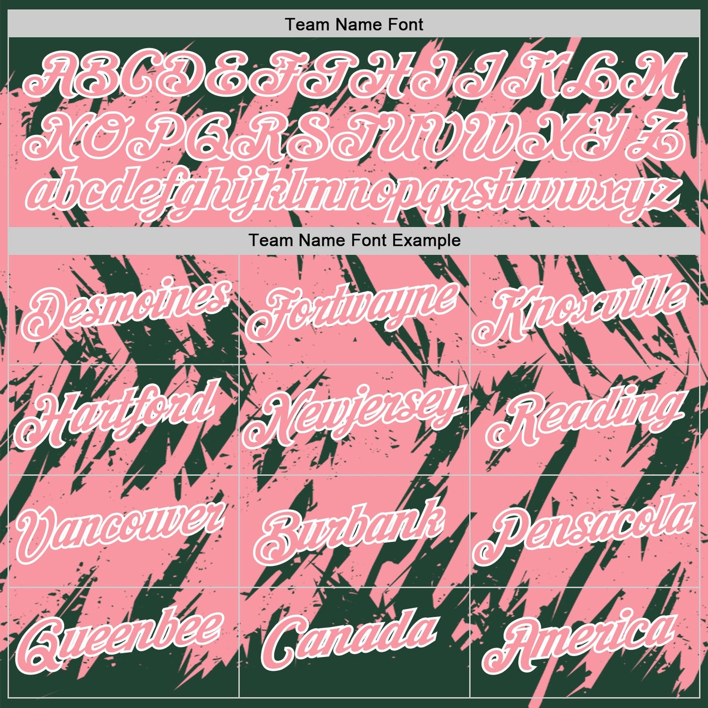 Custom Green Medium Pink-White Torn Sharp Brush Stroke Splatter Performance T-Shirt view 3