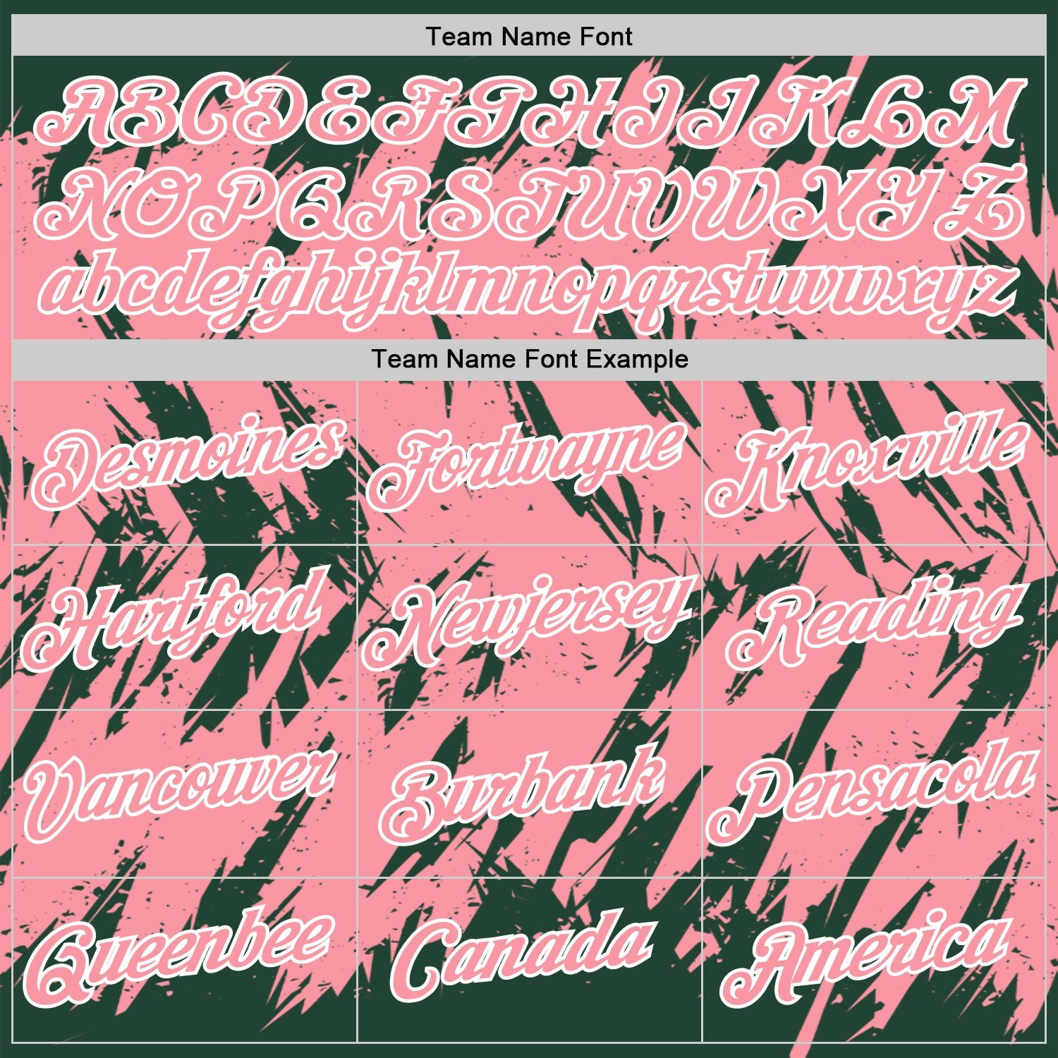Custom Green Medium Pink-White Torn Sharp Brush Stroke Splatter Performance T-Shirt view 3