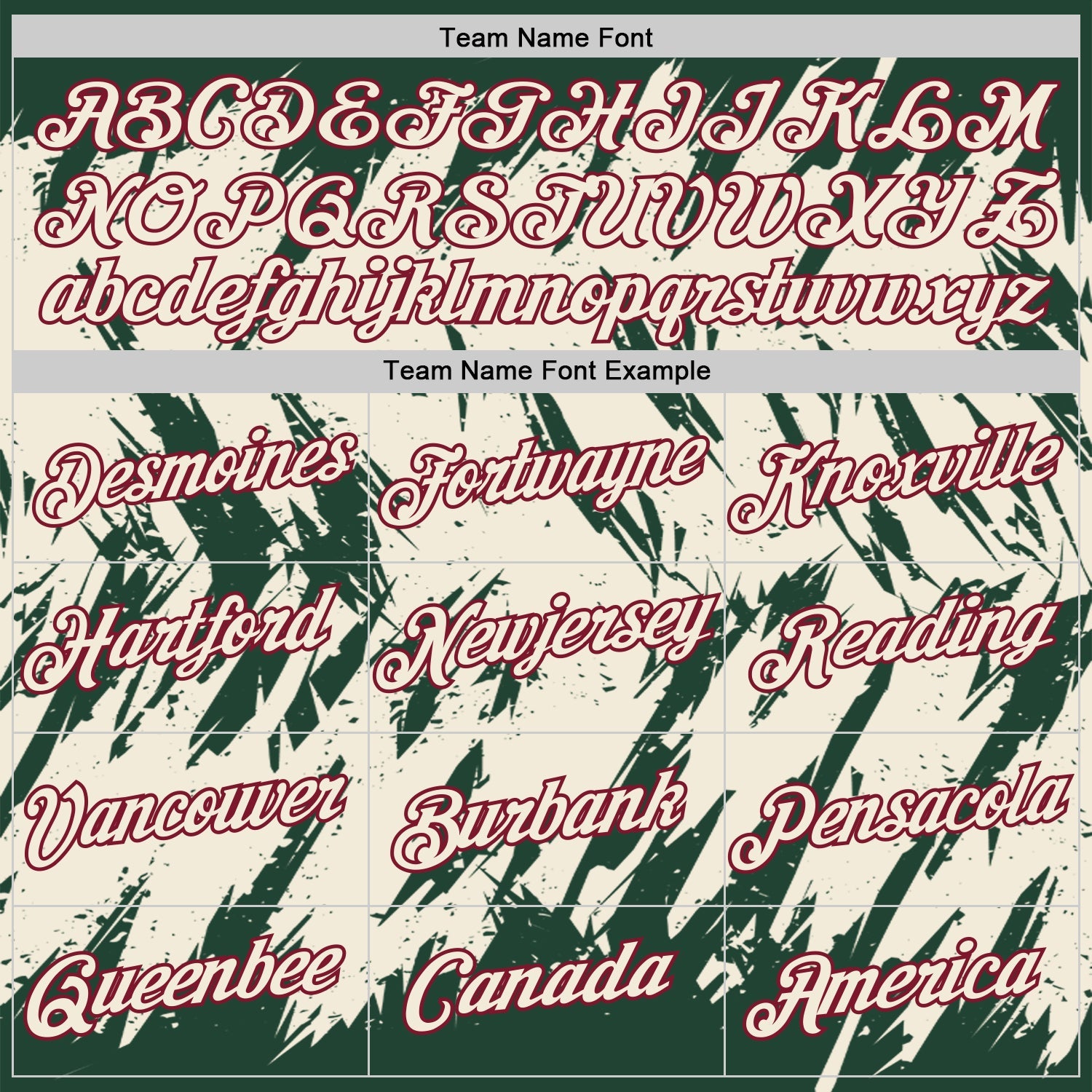 Custom Green Cream-Crimson Torn Sharp Brush Stroke Splatter Performance T-Shirt view 3