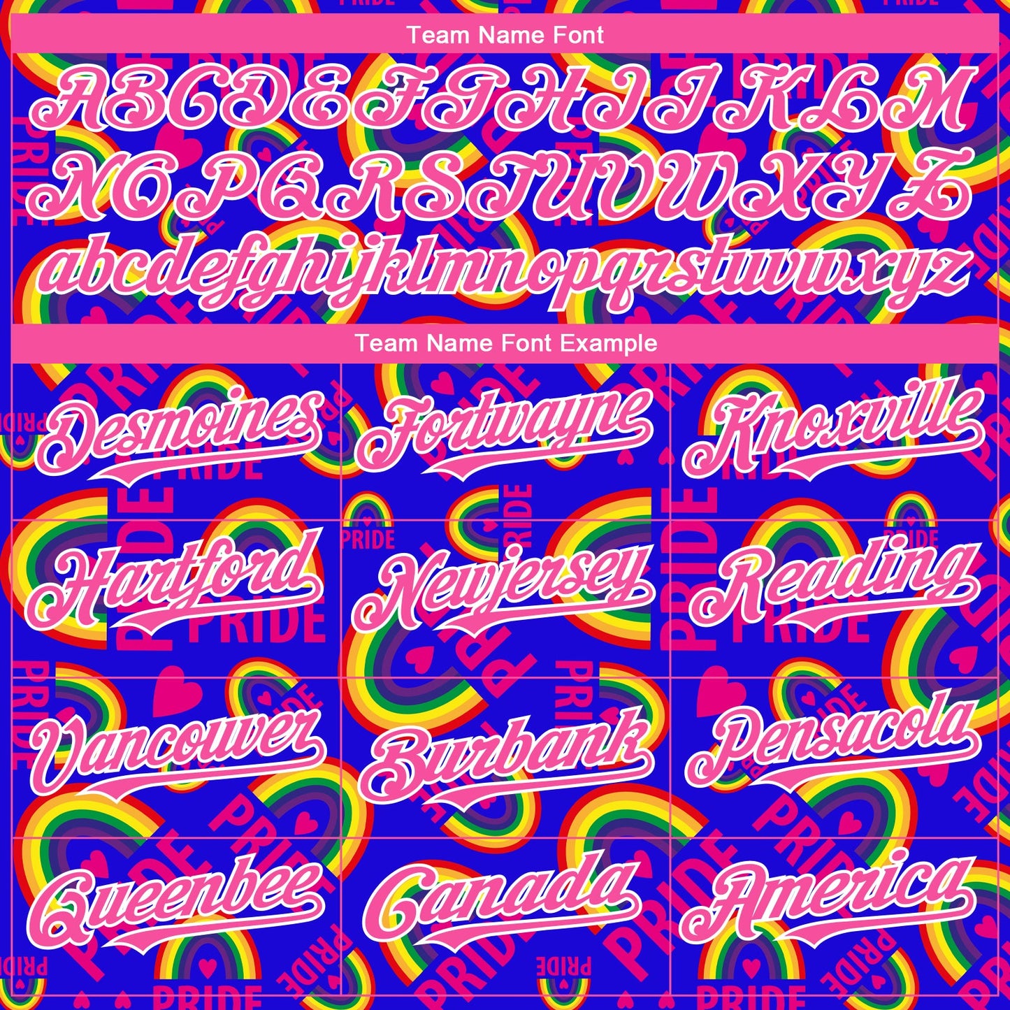 Custom Rainbow For Pride Month Love Is Love LGBT 3D Authentic Baseball Jersey view 4