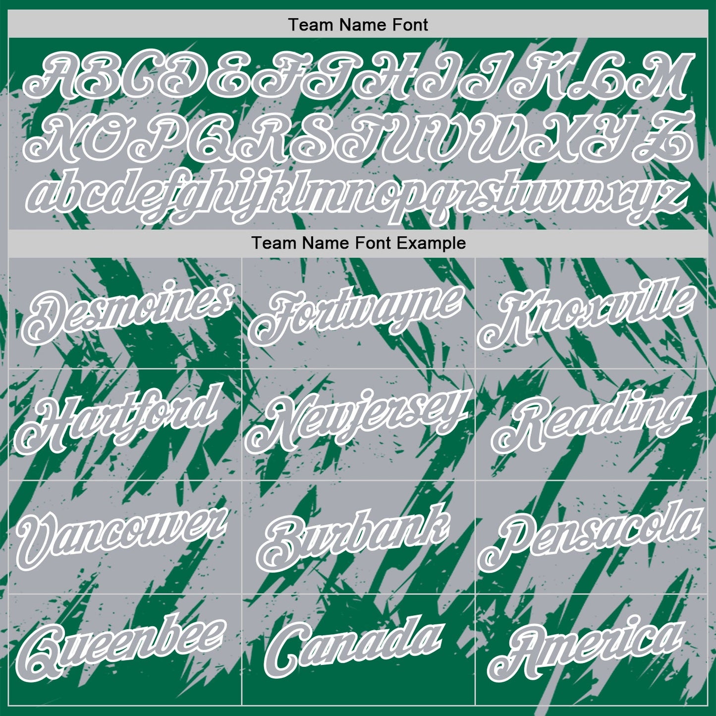 Custom Kelly Green Gray-White Torn Sharp Brush Stroke Splatter Performance T-Shirt view 3