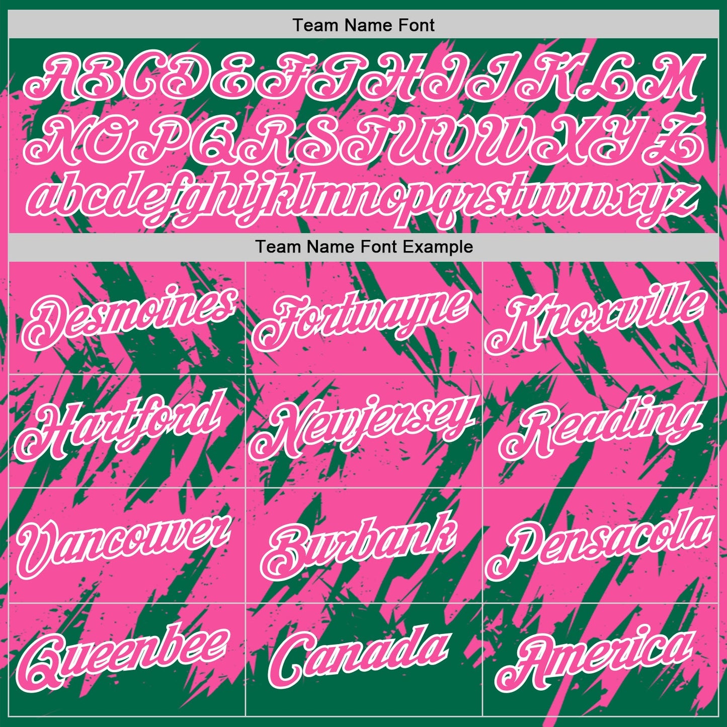 Custom Kelly Green Pink-White Torn Sharp Brush Stroke Splatter Performance T-Shirt view 3