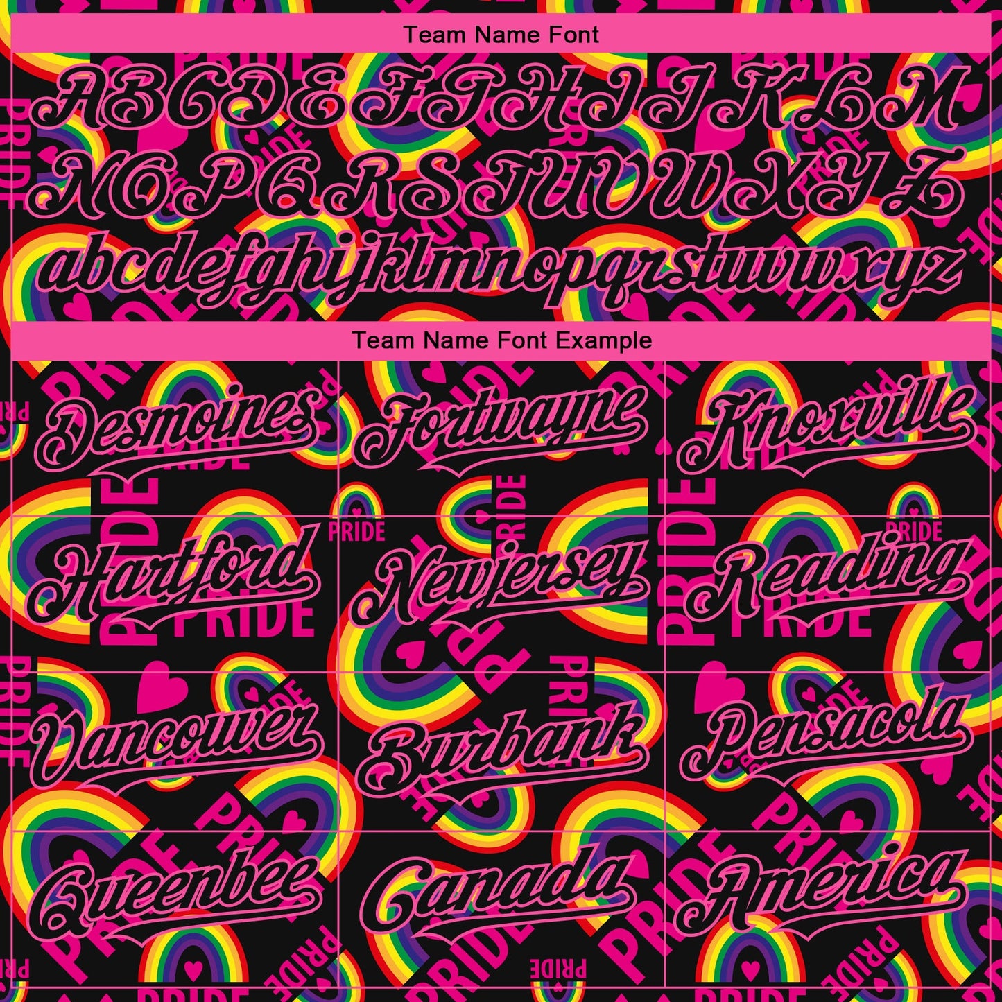 Custom Rainbow For Pride Month Love Is Love LGBT 3D Authentic Baseball Jersey view 4
