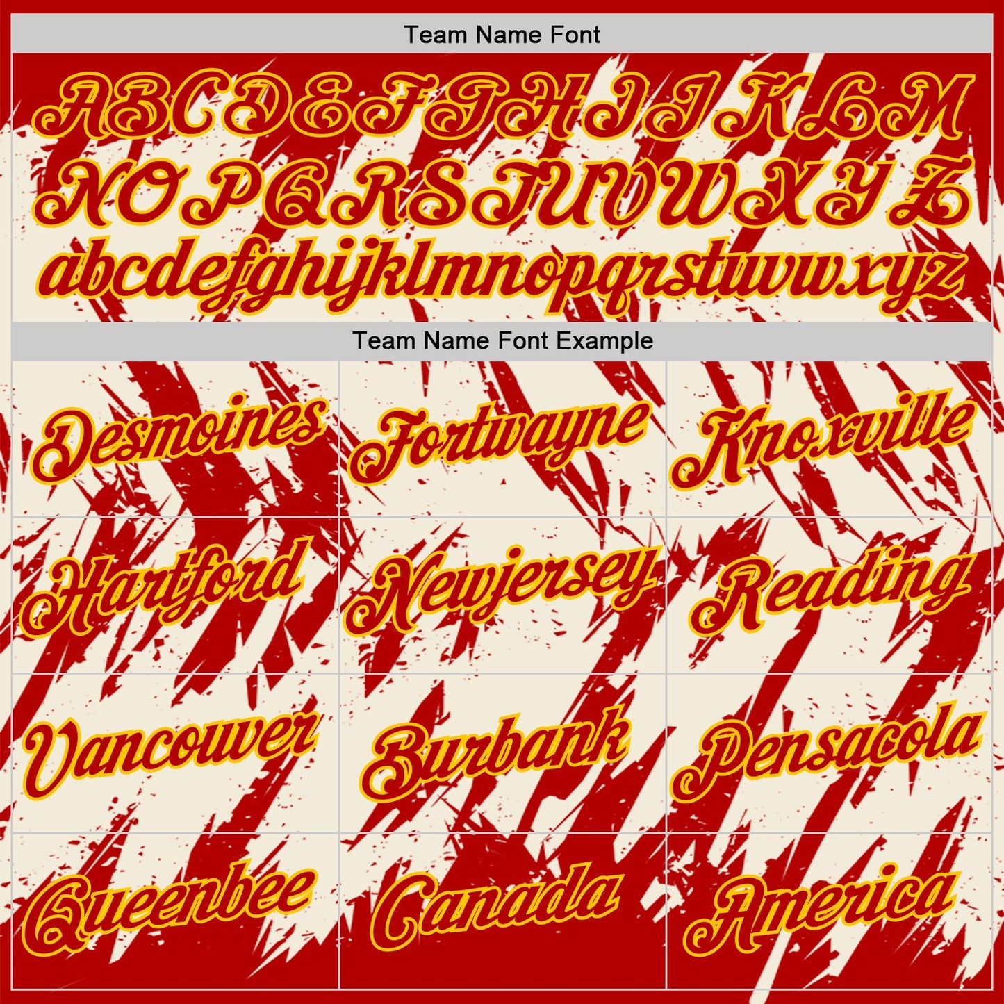 Custom Red Cream-Yellow Torn Sharp Brush Stroke Splatter Performance T-Shirt view 3