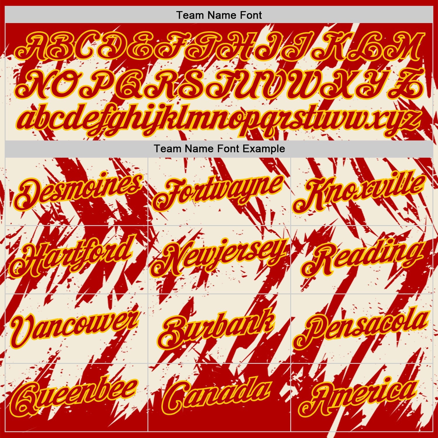 Custom Red Cream-Yellow Torn Sharp Brush Stroke Splatter Performance T-Shirt view 3