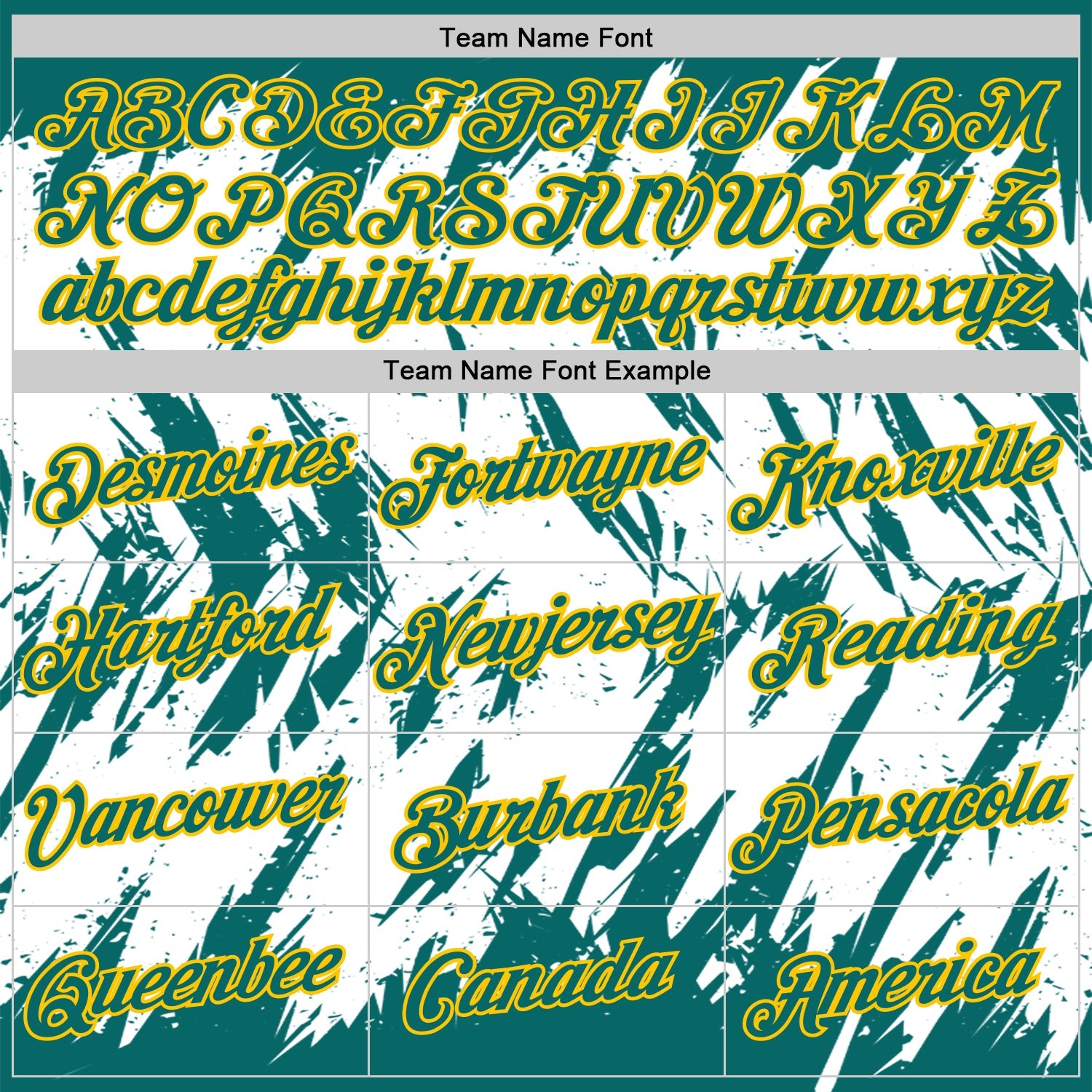Custom Teal White-Yellow Torn Sharp Brush Stroke Splatter Performance T-Shirt view 3