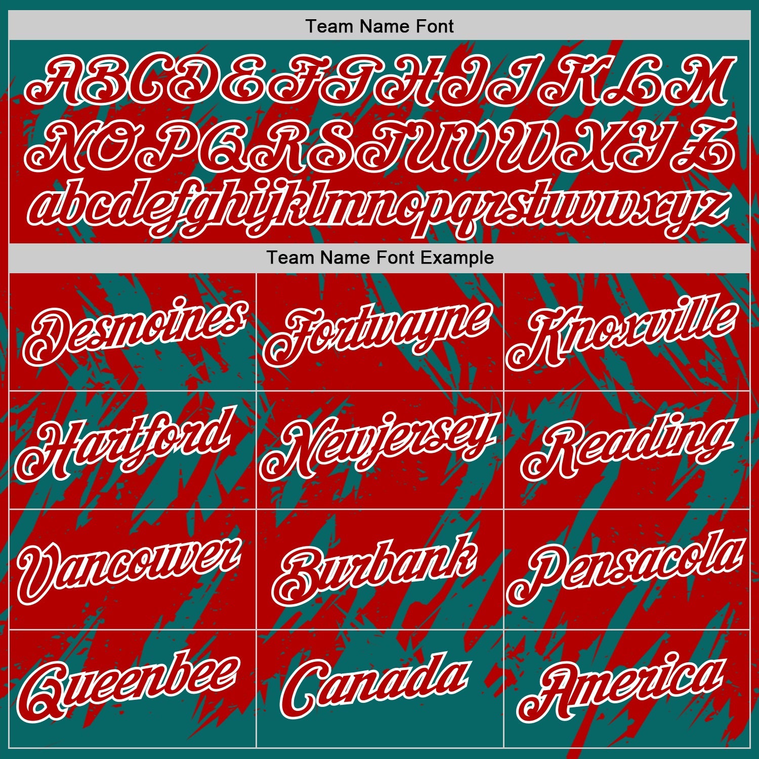 Custom Teal Red-White Torn Sharp Brush Stroke Splatter Performance T-Shirt view 3