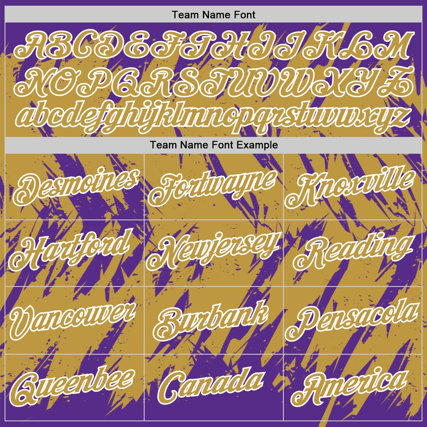 Custom Purple Old Gold-White Torn Sharp Brush Stroke Splatter Performance T-Shirt view 3