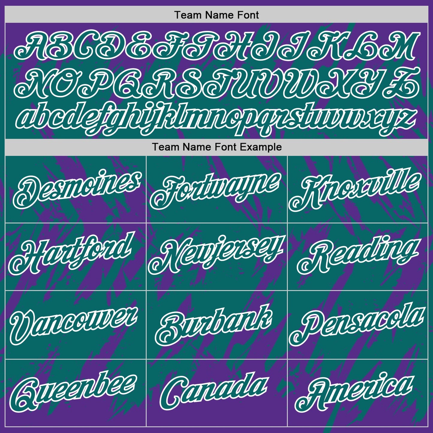 Custom Purple Teal-White Torn Sharp Brush Stroke Splatter Performance T-Shirt view 3