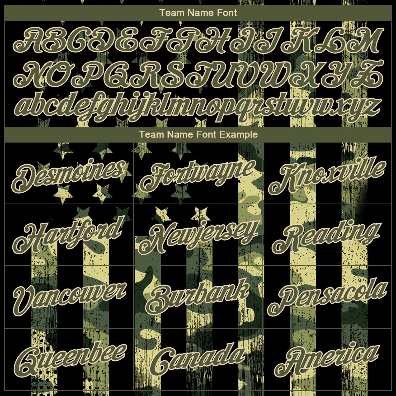 Custom Camo Olive-Cream 3D American Flag Fashion Performance Salute To Service T-Shirt view 3