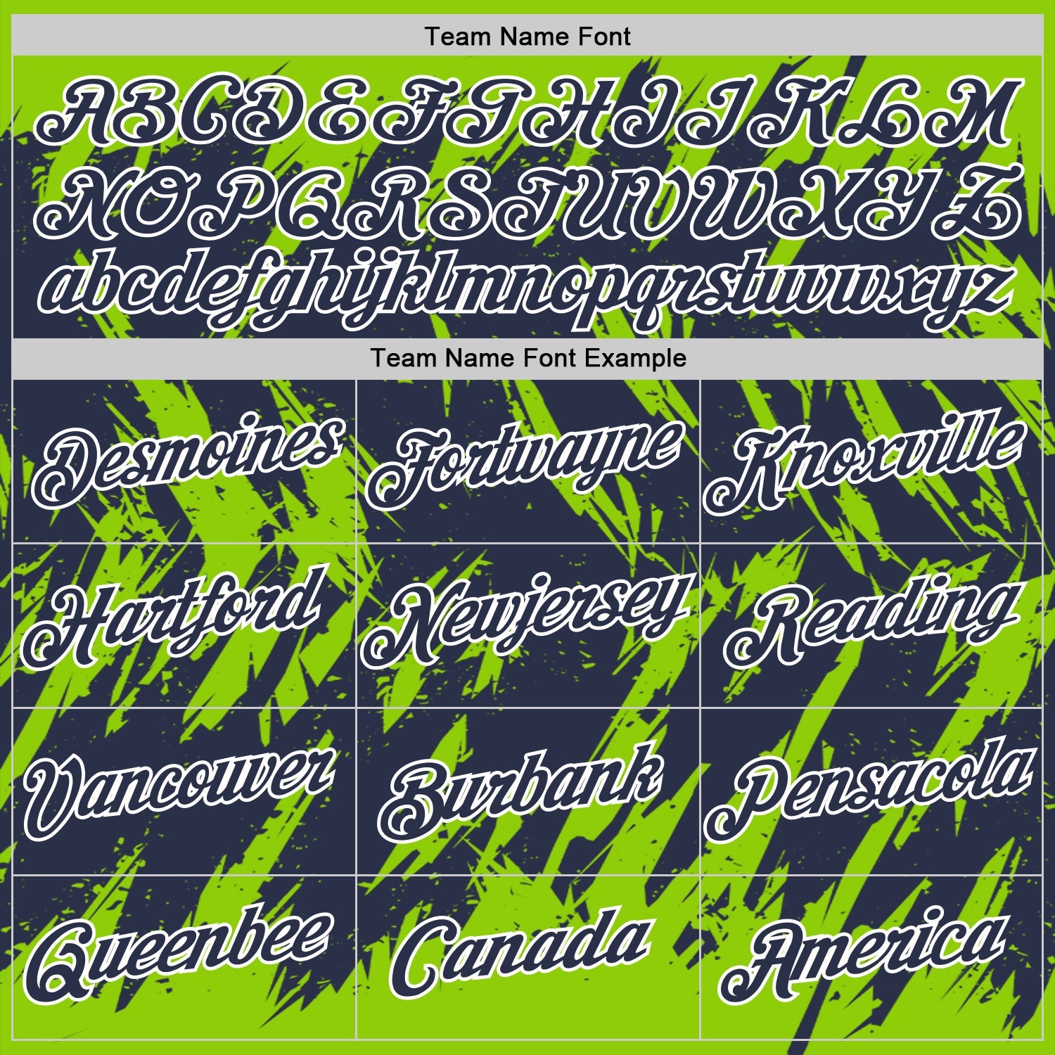 Custom Neon Green Navy-White Torn Sharp Brush Stroke Splatter Performance T-Shirt view 3
