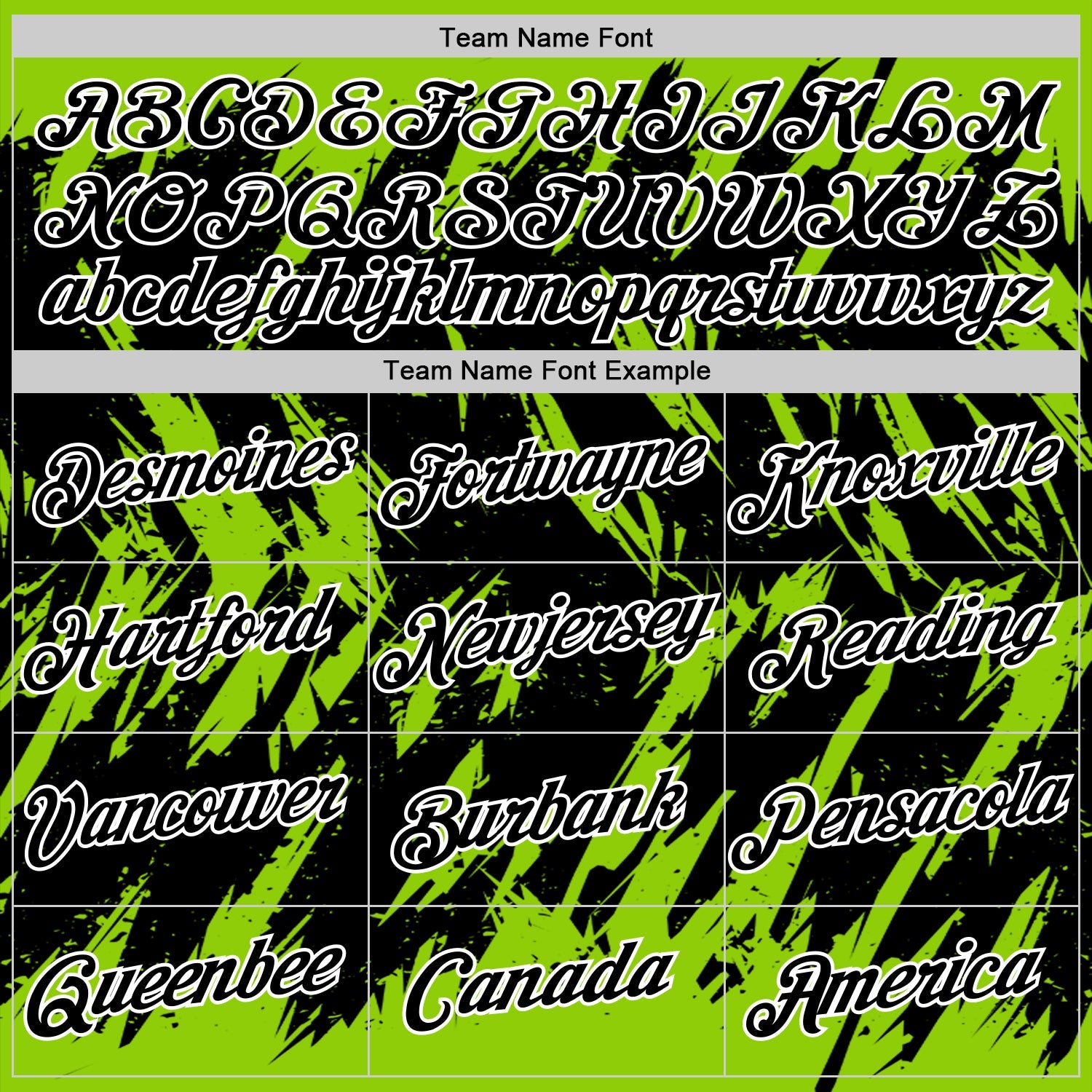 Custom Neon Green Black-White Torn Sharp Brush Stroke Splatter Performance T-Shirt view 3
