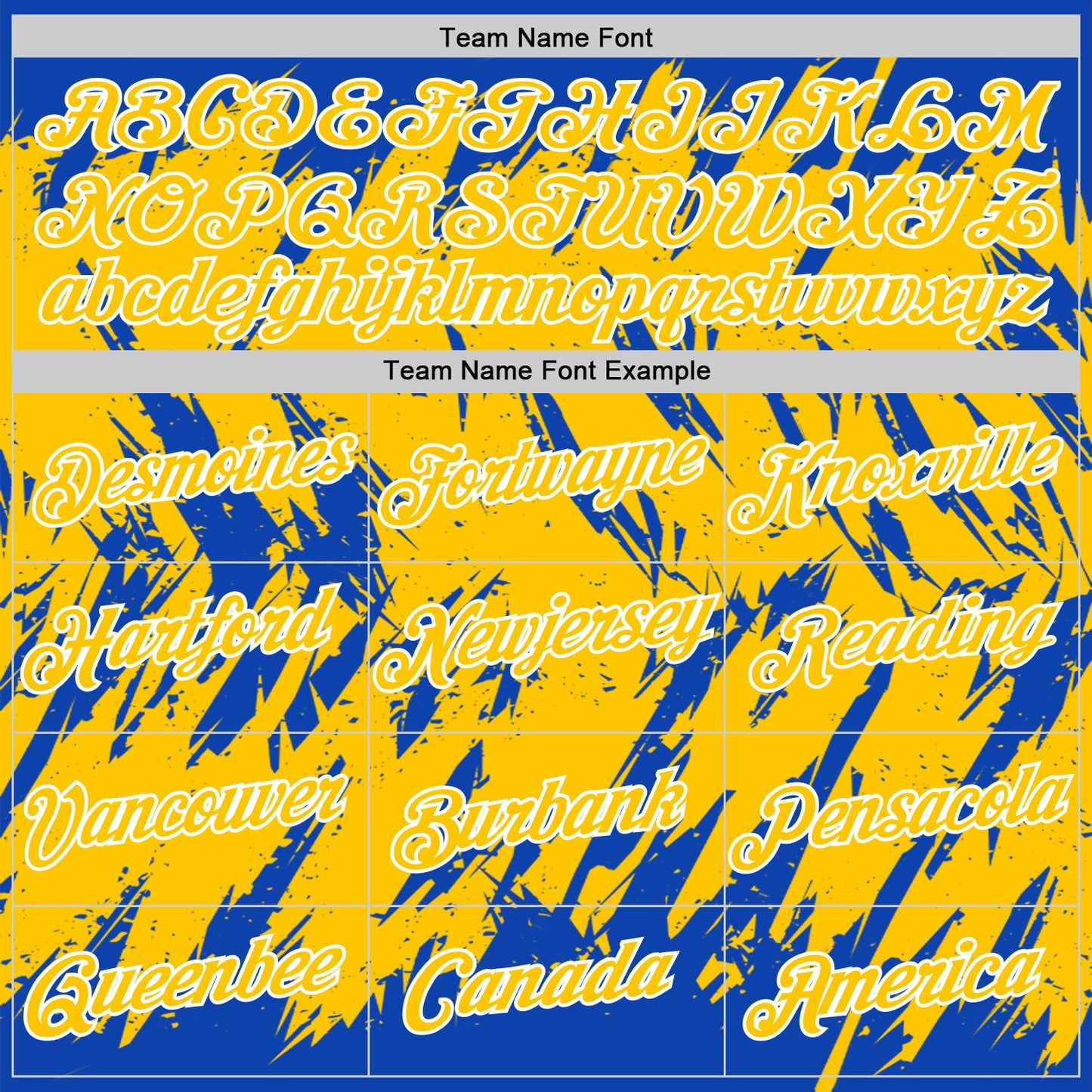 Custom Thunder Blue Yellow-White Torn Sharp Brush Stroke Splatter Performance T-Shirt view 3