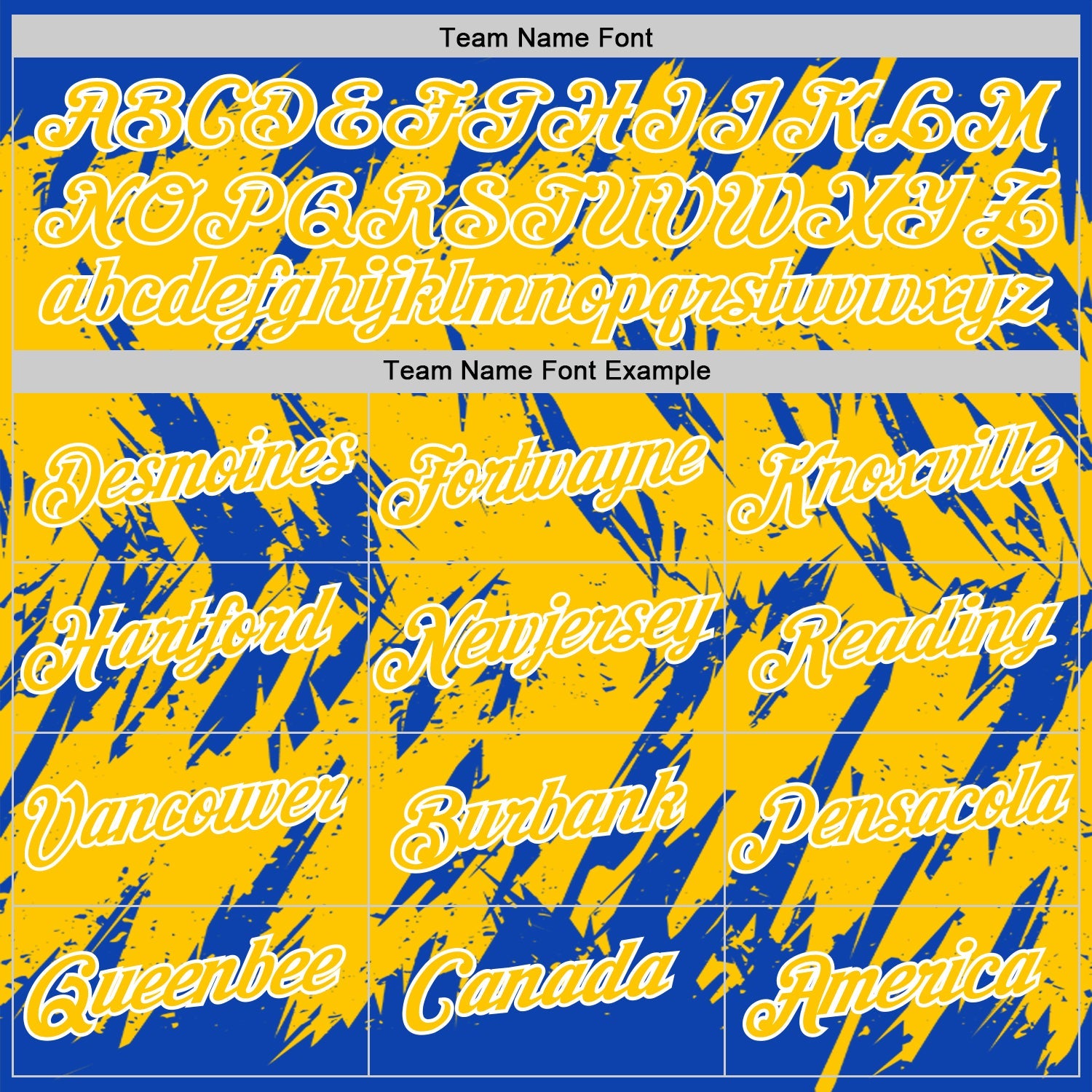 Custom Thunder Blue Yellow-White Torn Sharp Brush Stroke Splatter Performance T-Shirt view 3