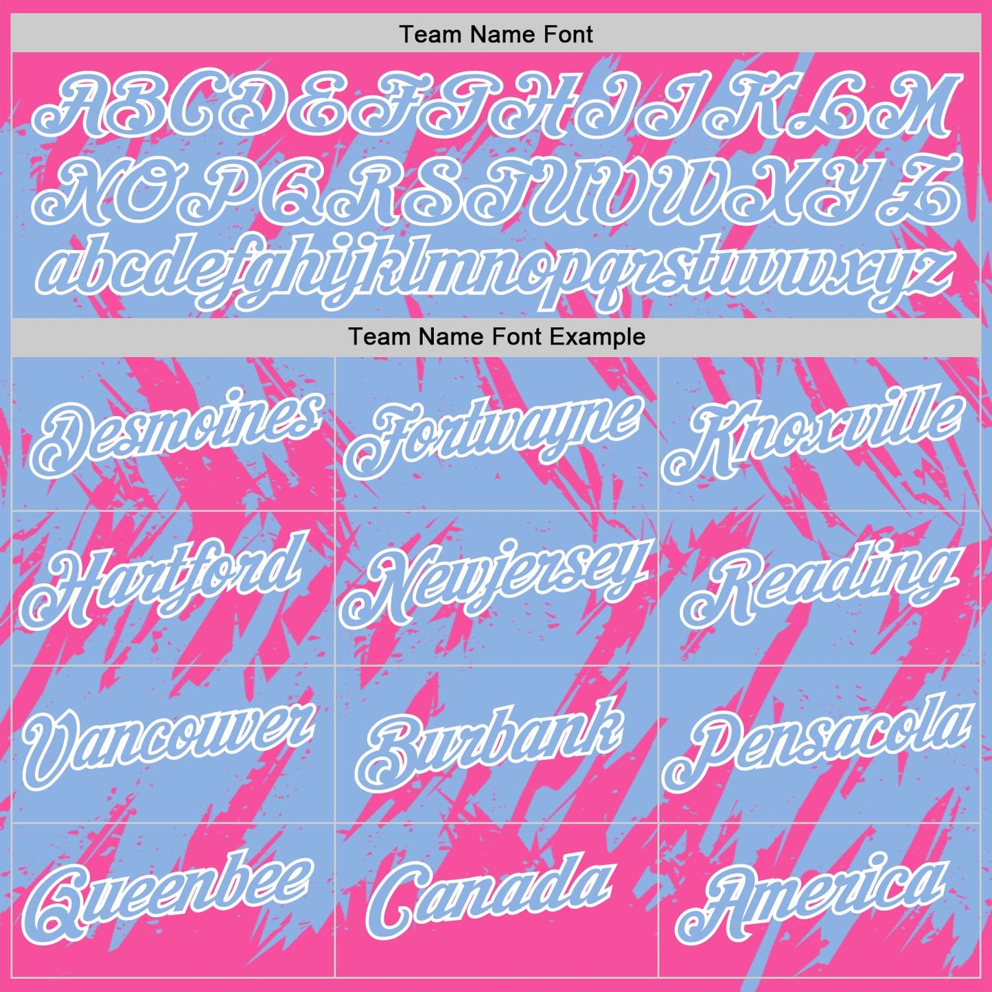 Custom Pink Light Blue-White Torn Sharp Brush Stroke Splatter Performance T-Shirt view 3