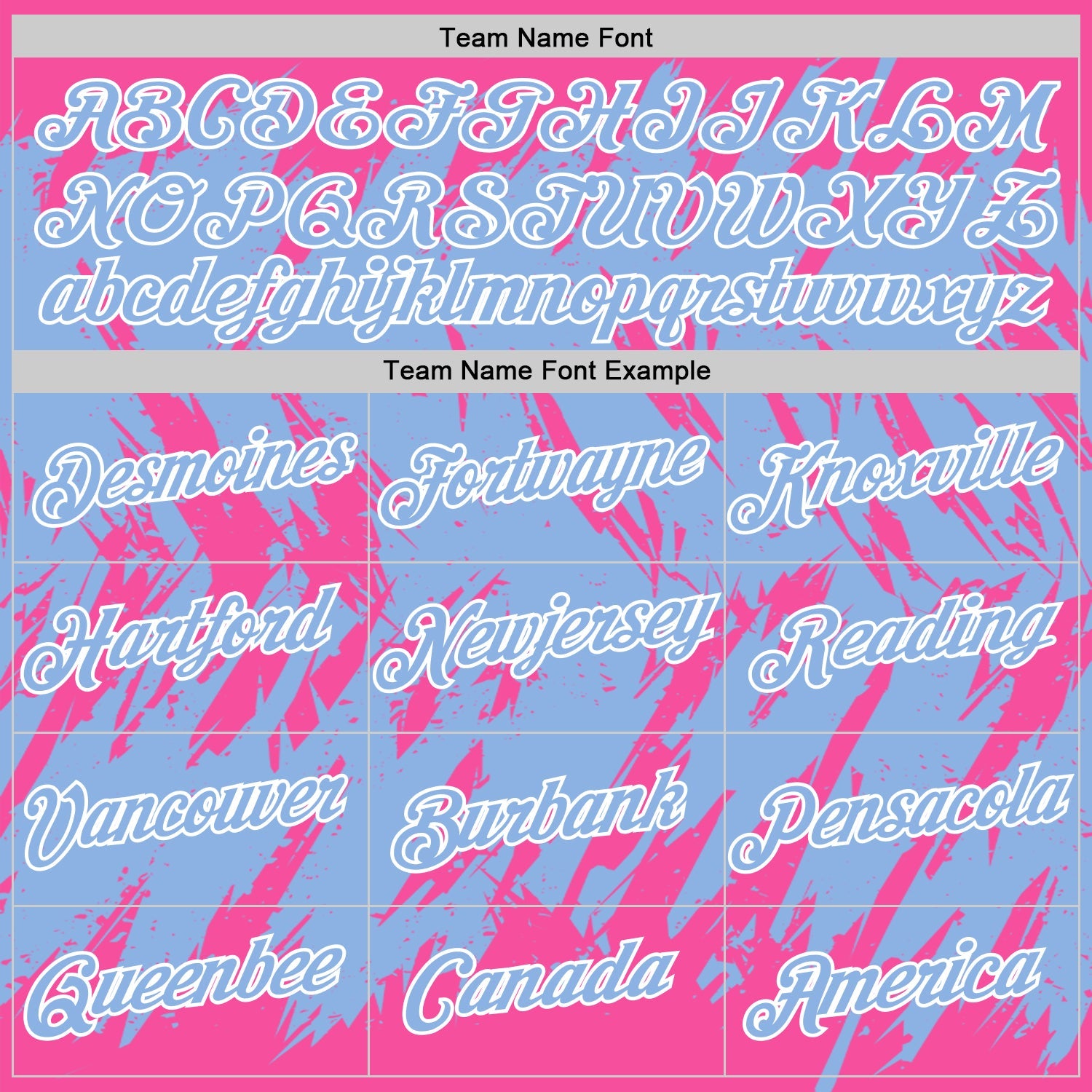 Custom Pink Light Blue-White Torn Sharp Brush Stroke Splatter Performance T-Shirt view 3