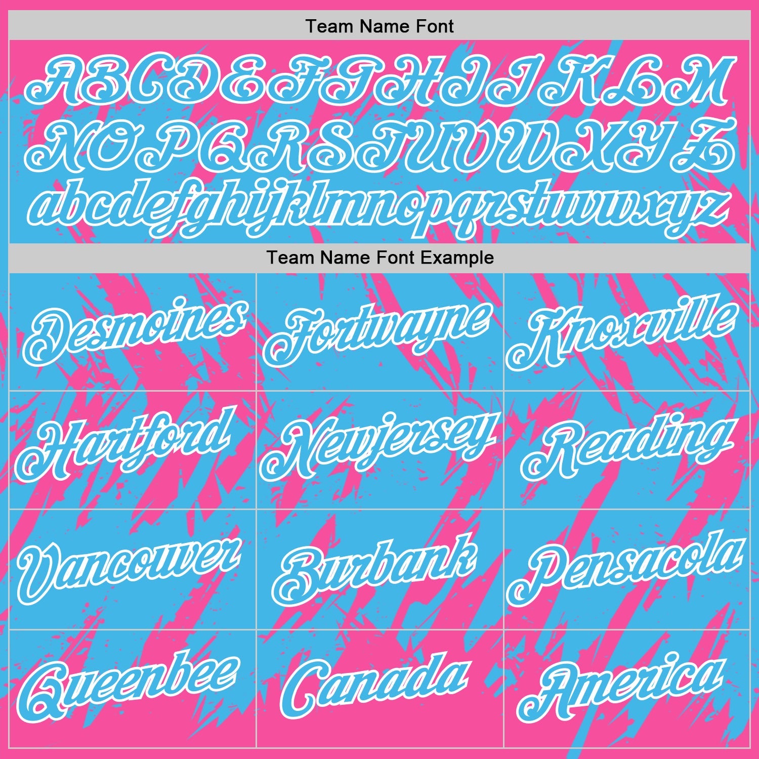 Custom Pink Sky Blue-White Torn Sharp Brush Stroke Splatter Performance T-Shirt view 3