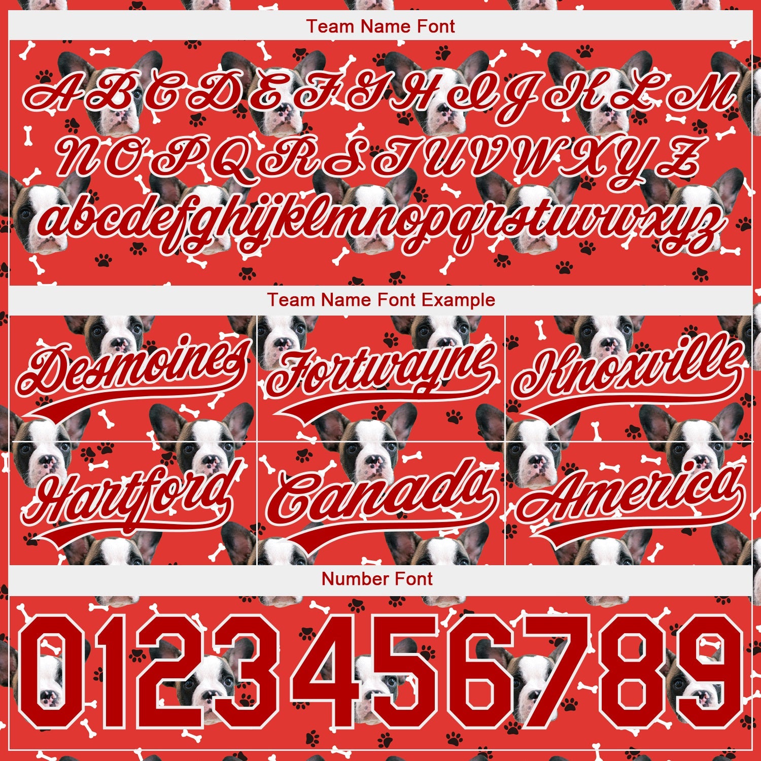 Custom Red White 3D Pattern Design Dogs Authentic Basketball Shorts view 3