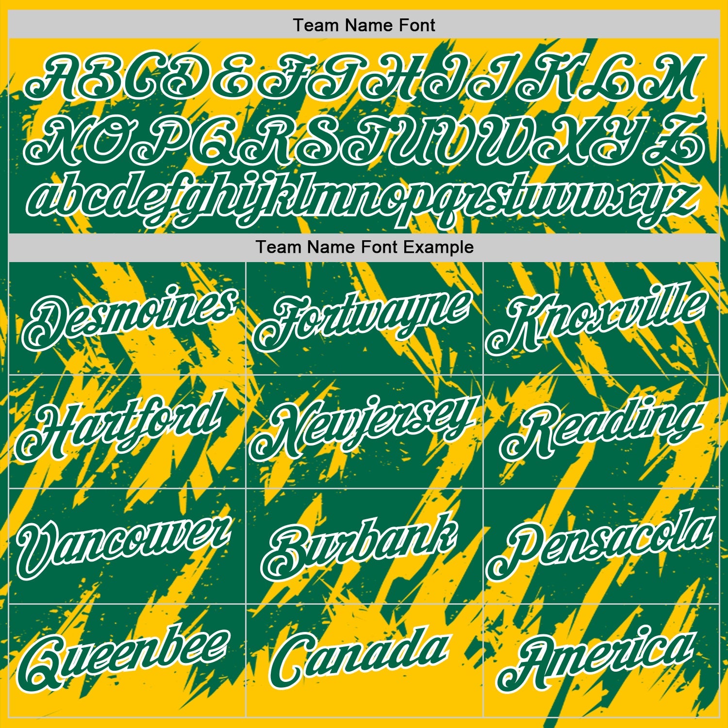 Custom Yellow Kelly Green-White Torn Sharp Brush Stroke Splatter Performance T-Shirt view 3