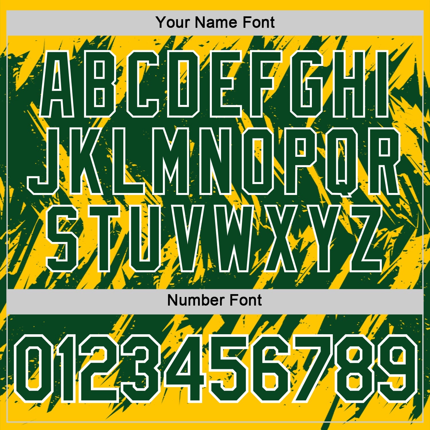 Custom Yellow Green-White Torn Sharp Brush Stroke Splatter Performance T-Shirt view 4