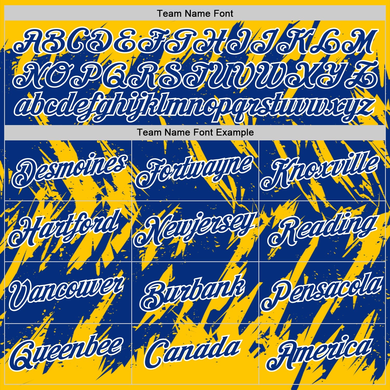 Custom Yellow Royal-White Torn Sharp Brush Stroke Splatter Performance T-Shirt view 3