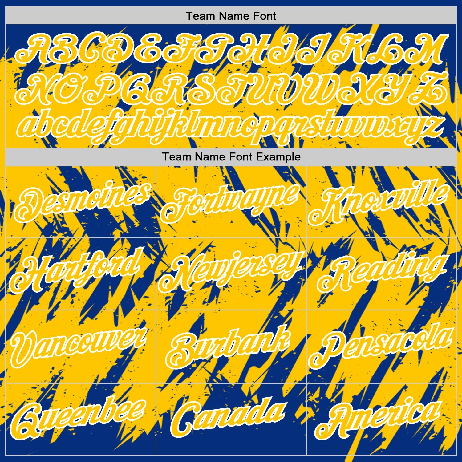 Custom Royal Yellow-White Torn Sharp Brush Stroke Splatter Performance T-Shirt view 3