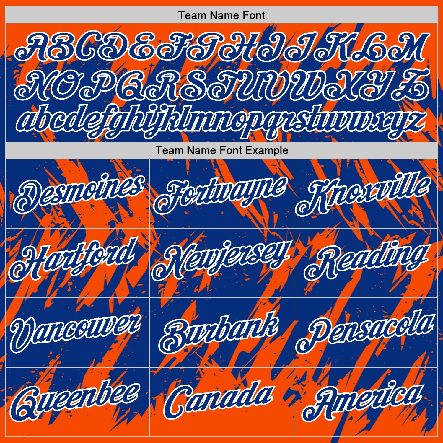 Custom Orange Royal-White Torn Sharp Brush Stroke Splatter Performance T-Shirt view 3