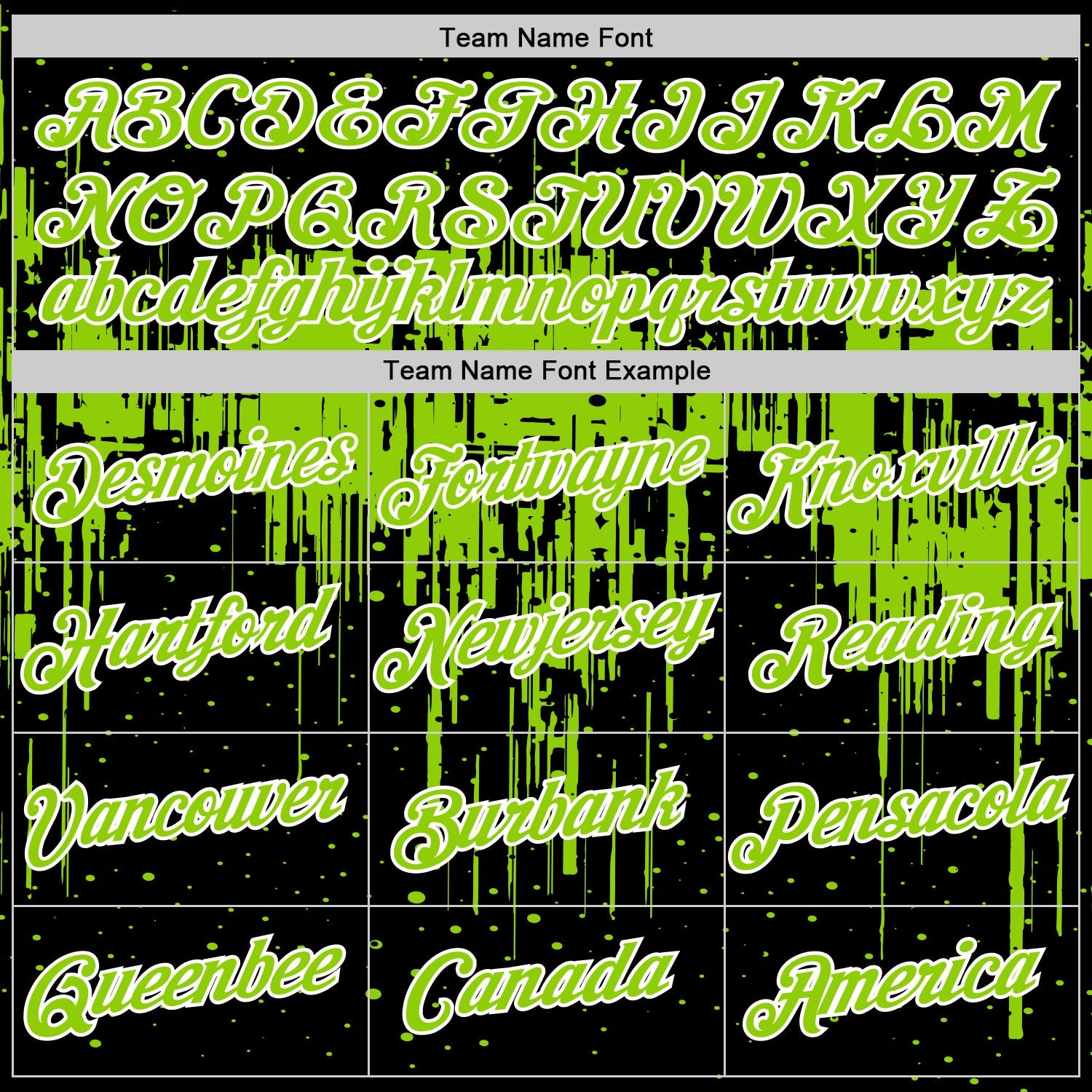 Custom Black Neon Green-White Dripping Splatter Paint Performance T-Shirt view 3