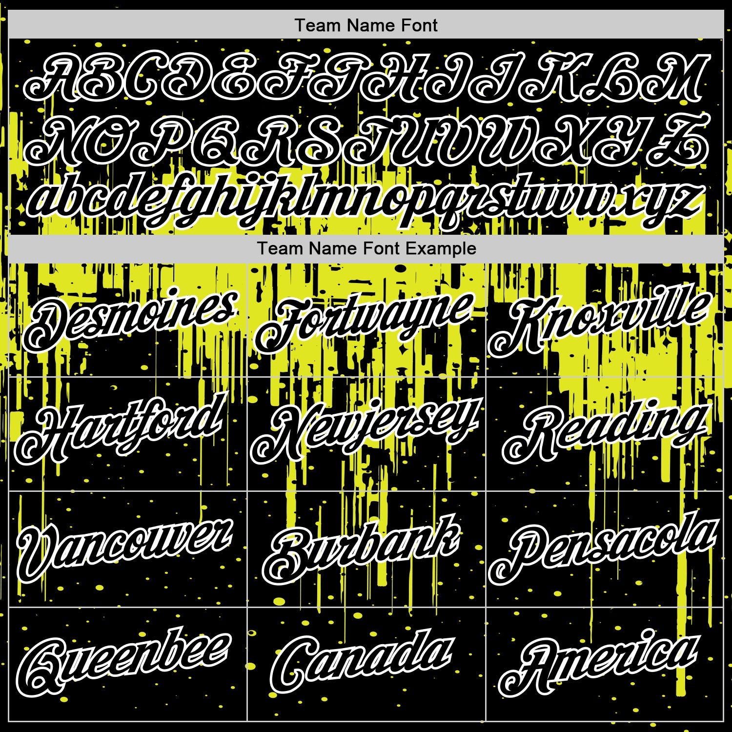 Custom Black Neon Yellow-White Dripping Splatter Paint Performance T-Shirt view 3