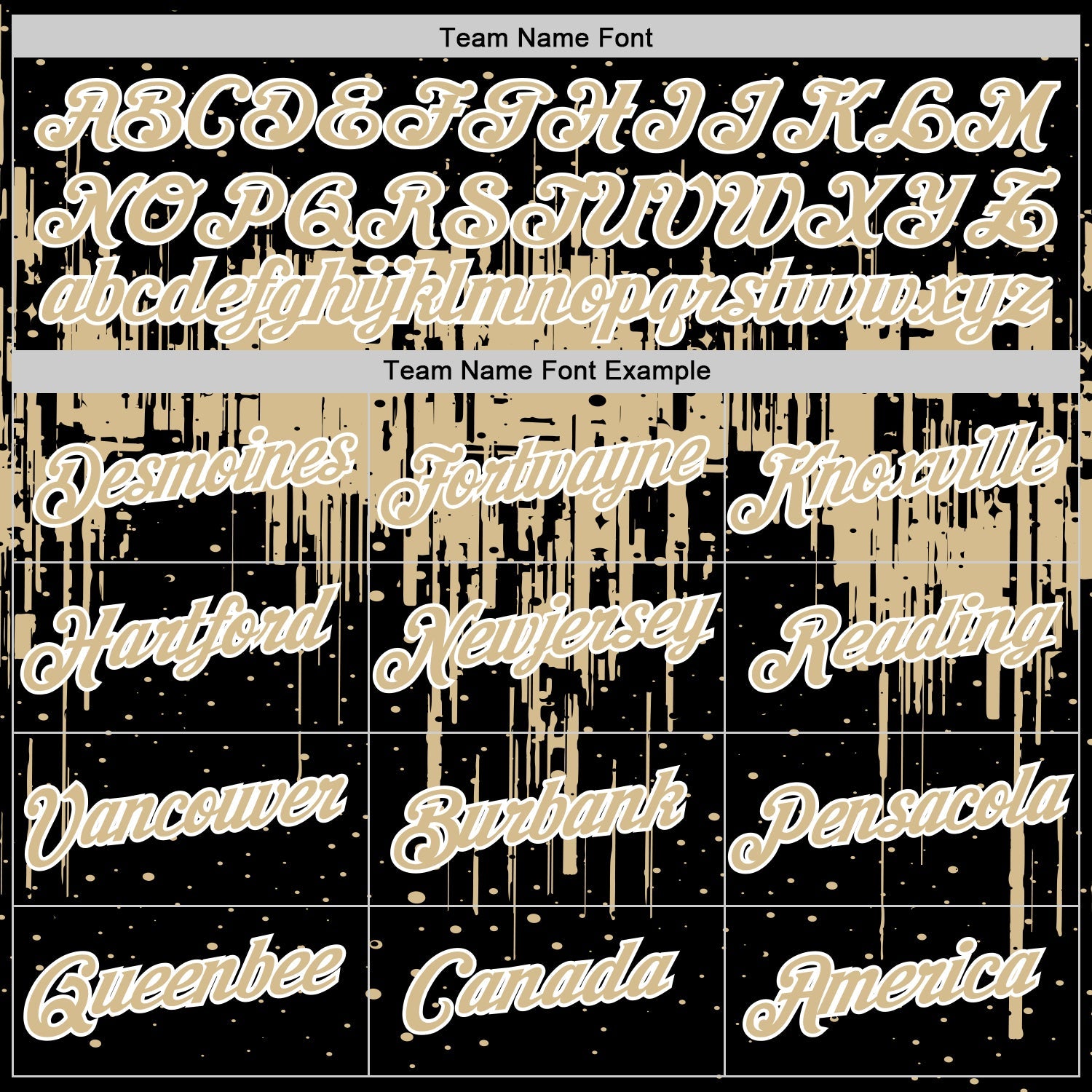 Custom Black Vegas Gold-White Dripping Splatter Paint Performance T-Shirt view 3