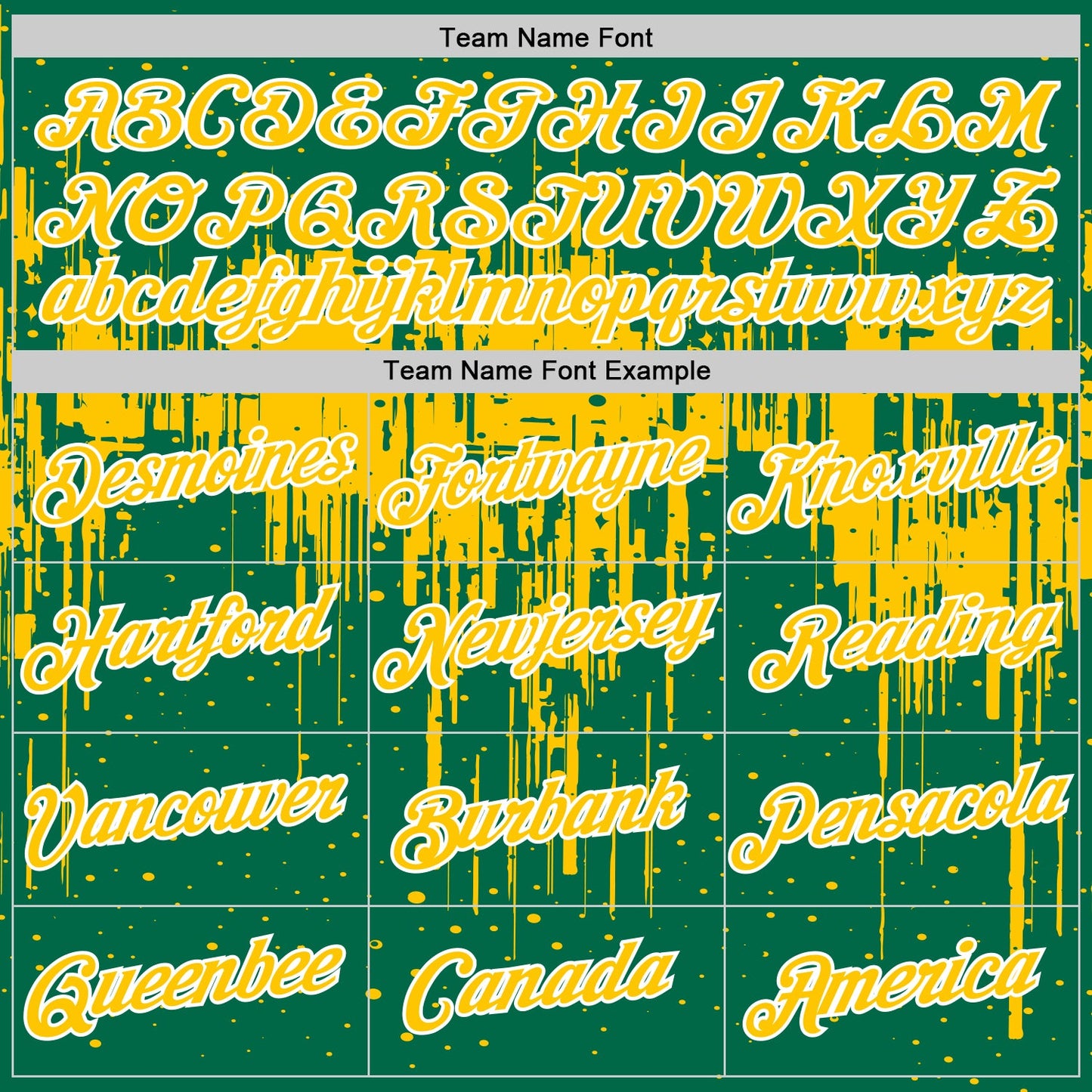 Custom Kelly Green Yellow-White Dripping Splatter Paint Performance T-Shirt view 3