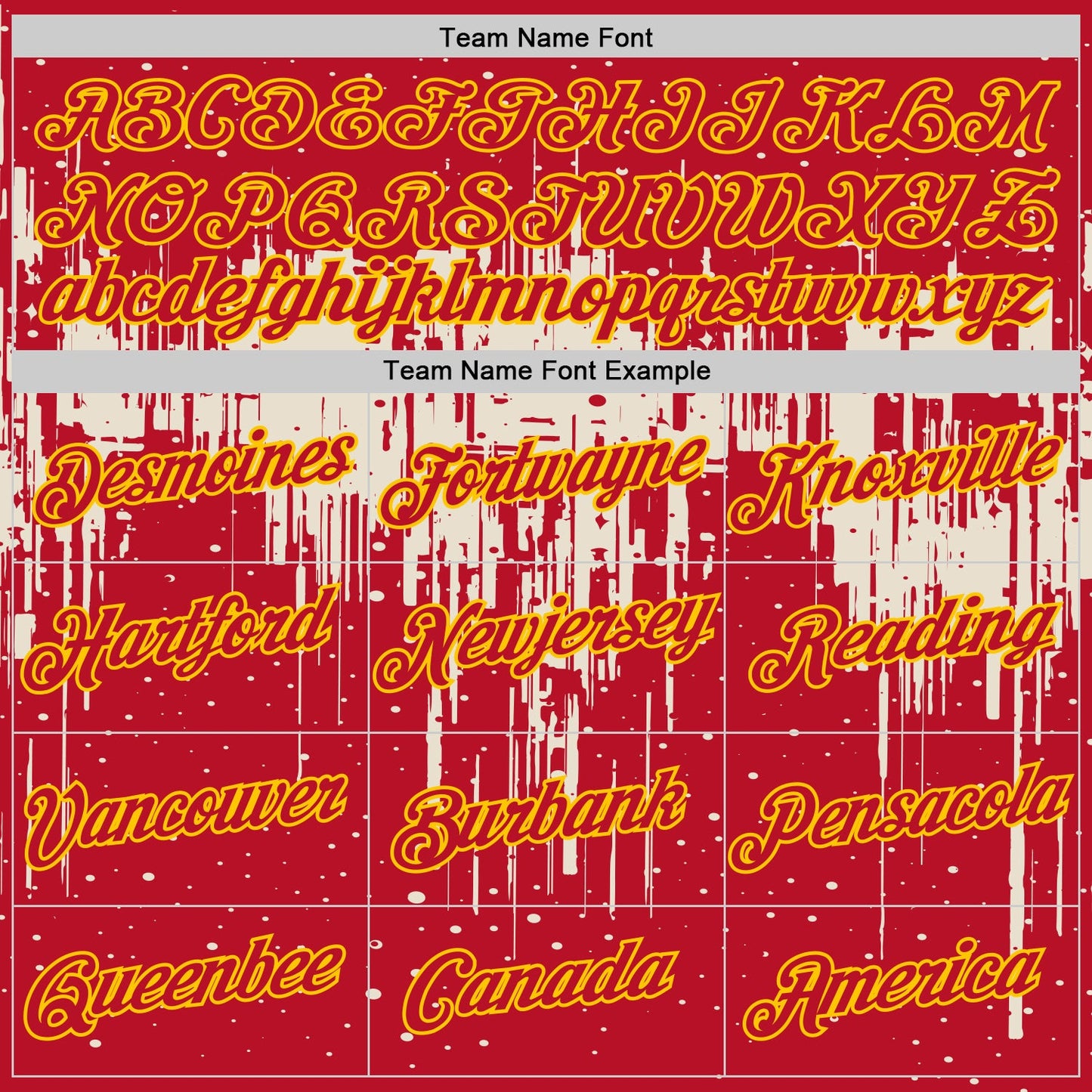 Custom Red Cream-Yellow Dripping Splatter Paint Performance T-Shirt view 3