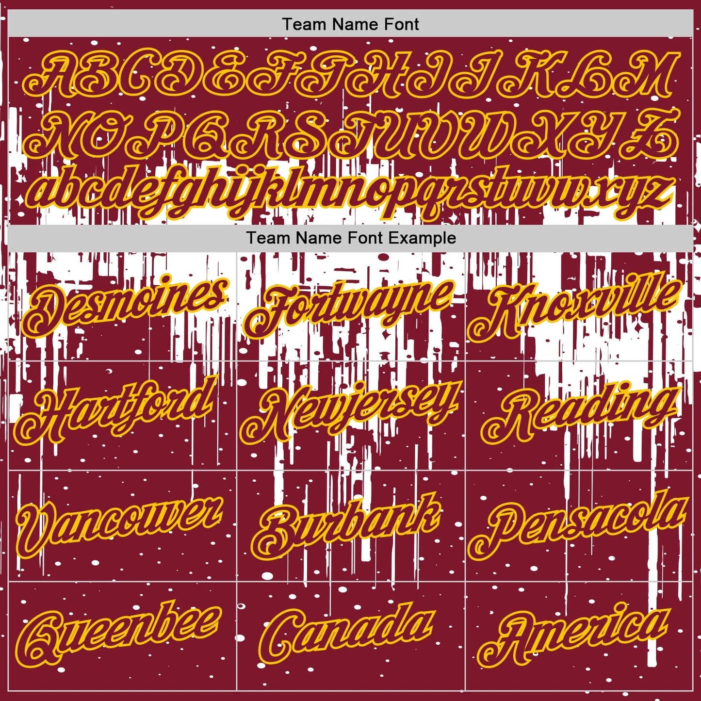 Custom Crimson White-Yellow Dripping Splatter Paint Performance T-Shirt view 3