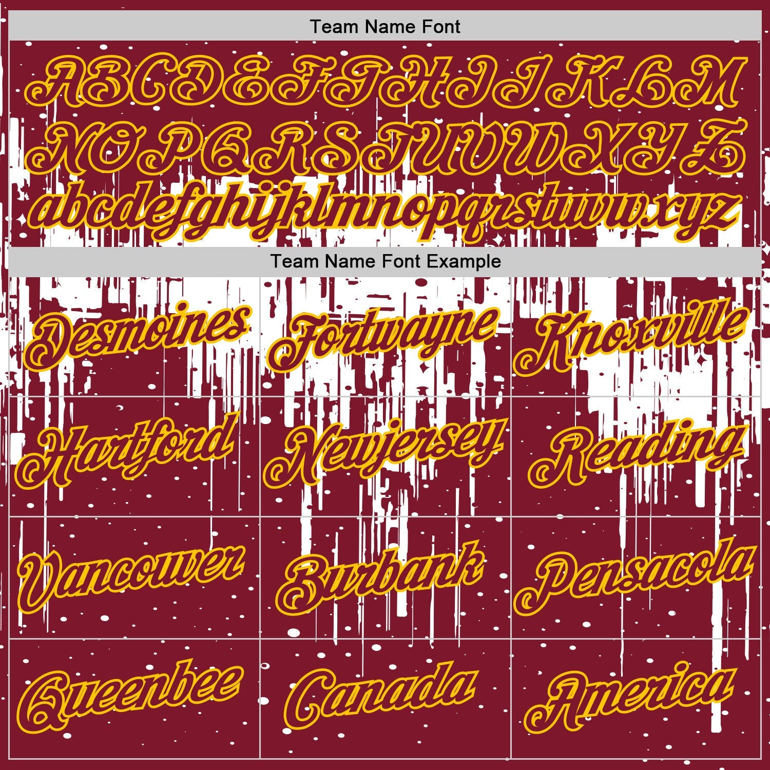Custom Crimson White-Yellow Dripping Splatter Paint Performance T-Shirt view 3