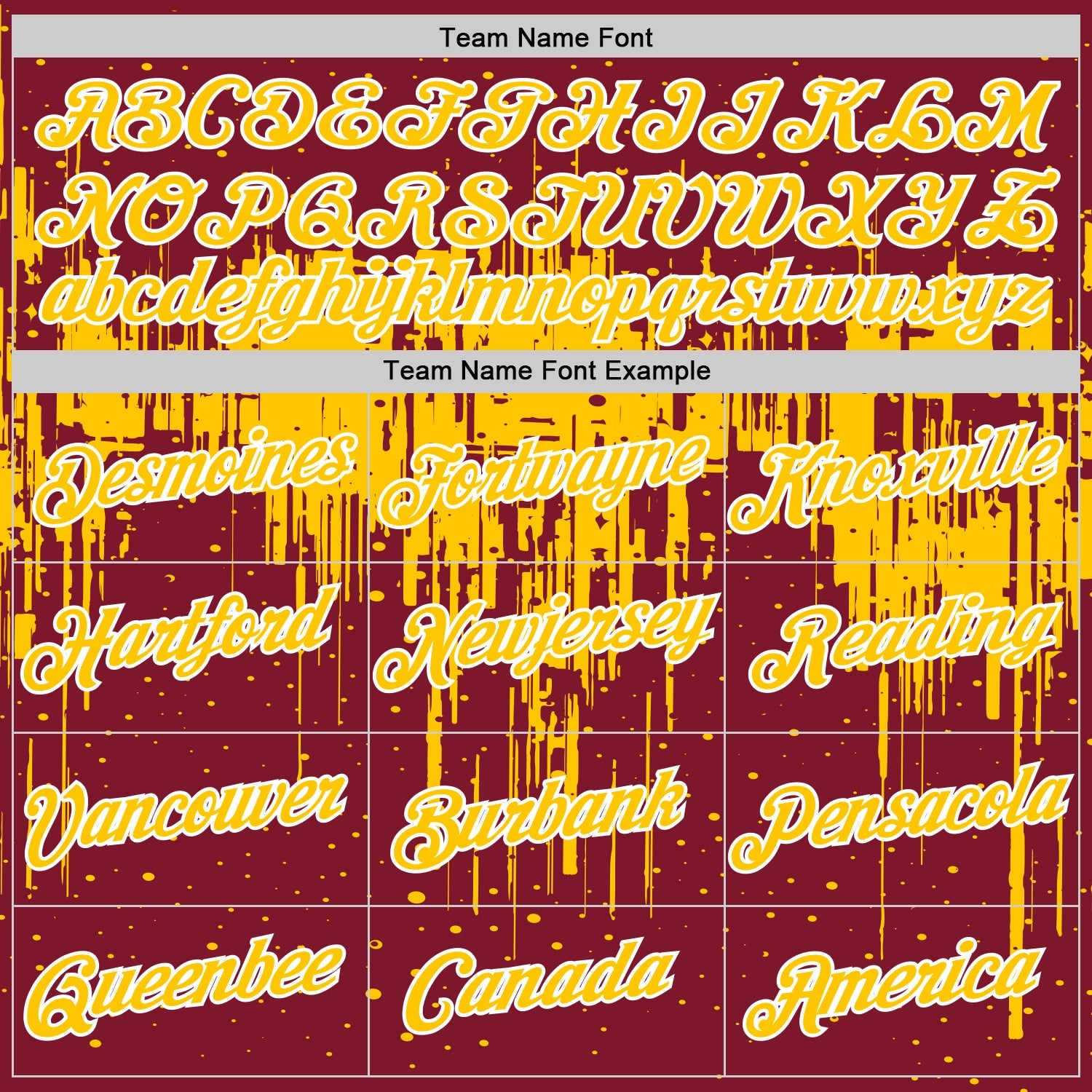 Custom Crimson Yellow-White Dripping Splatter Paint Performance T-Shirt view 3