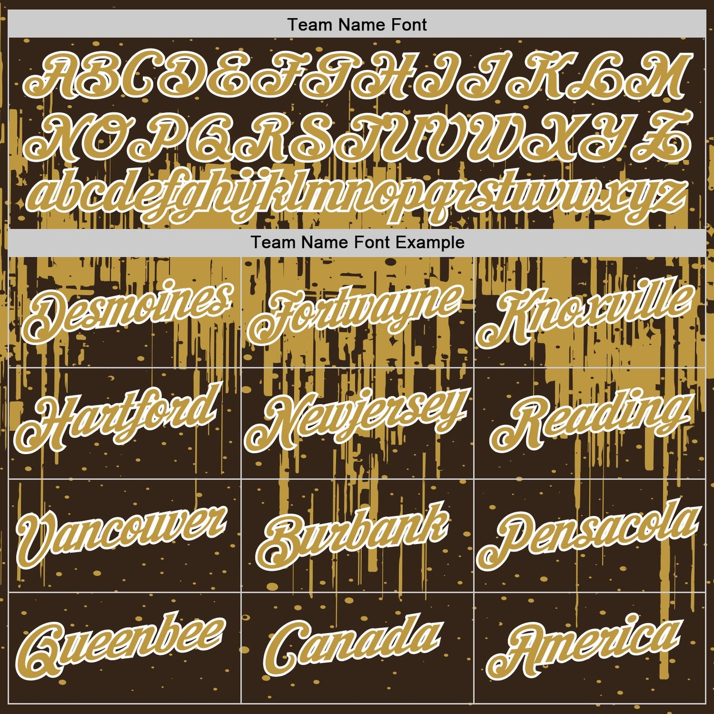 Custom Brown Old Gold-White Dripping Splatter Paint Performance T-Shirt view 3