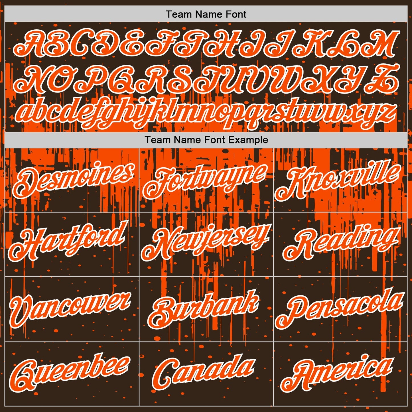 Custom Brown Orange-White Dripping Splatter Paint Performance T-Shirt view 3