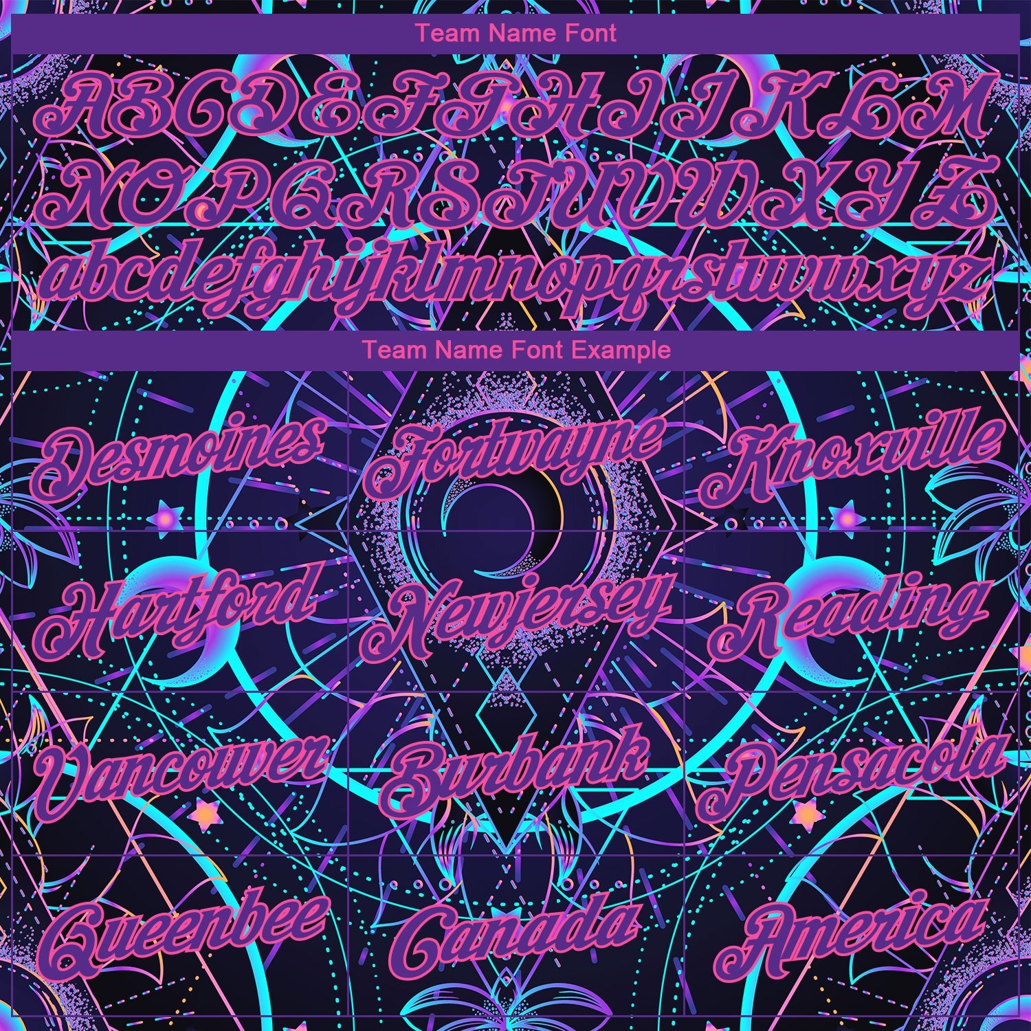 Custom Black Purple-Pink 3D Pattern Design Magic Mushrooms Over Sacred Geometry Psychedelic Hallucination Performance T-Shirt view 3