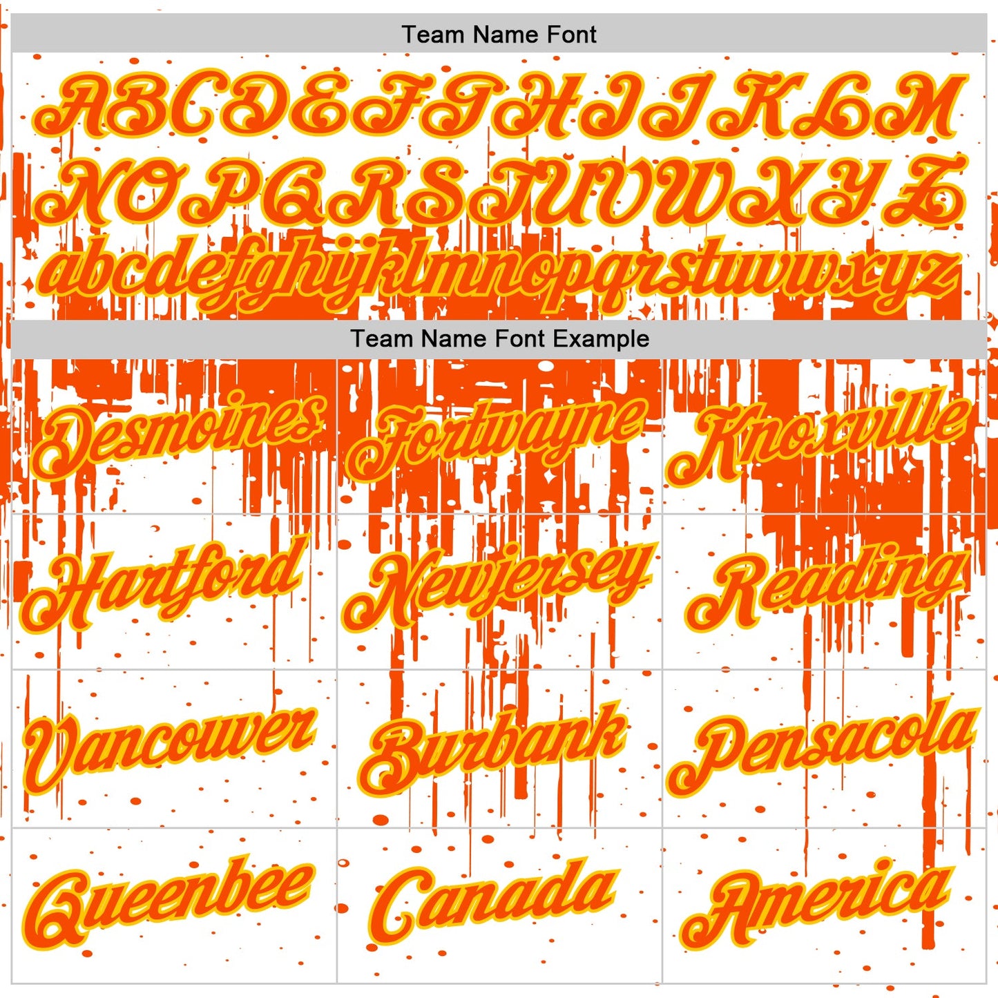 Custom White Orange-Yellow Dripping Splatter Paint Performance T-Shirt view 3