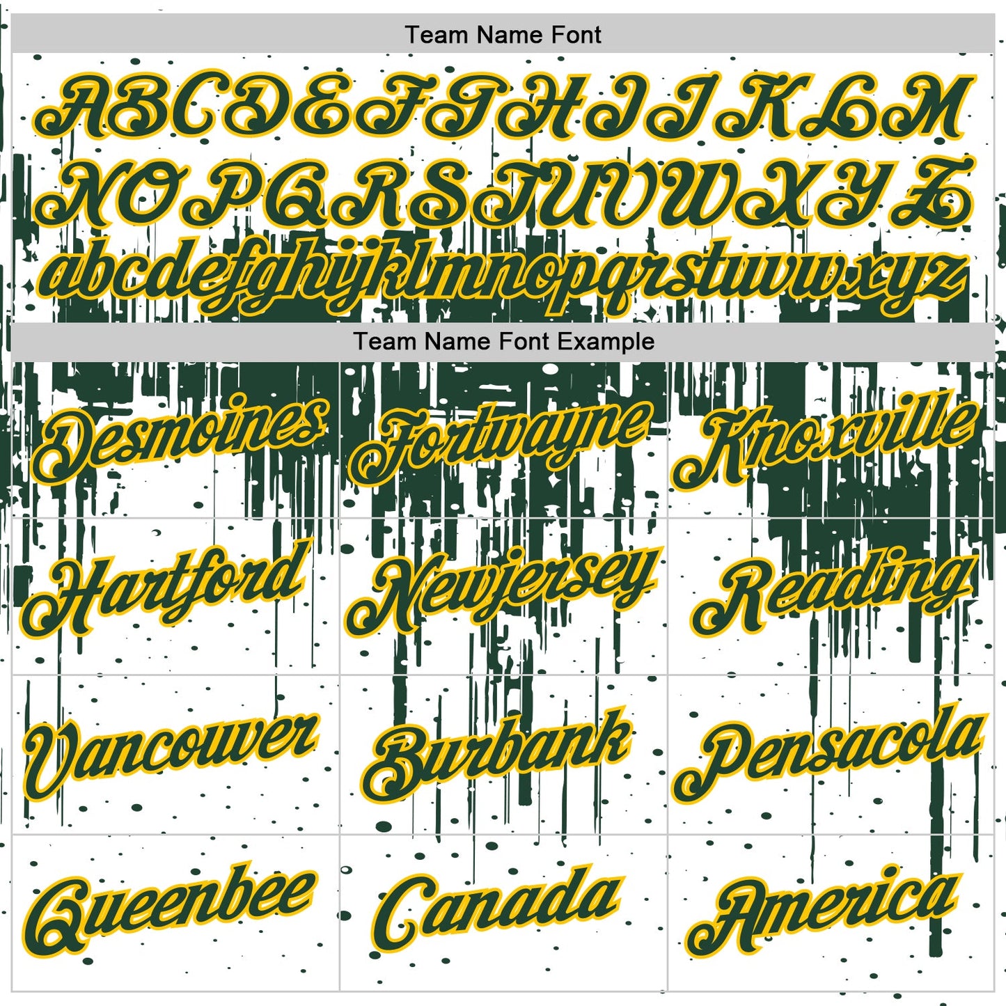 Custom White Green-Yellow Dripping Splatter Paint Performance T-Shirt view 3