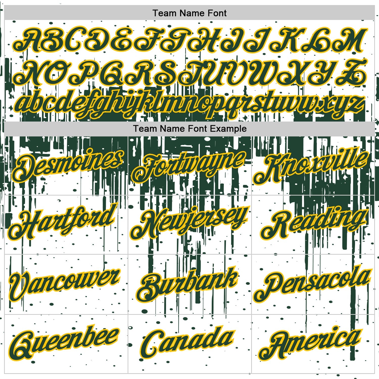 Custom White Green-Yellow Dripping Splatter Paint Performance T-Shirt view 3