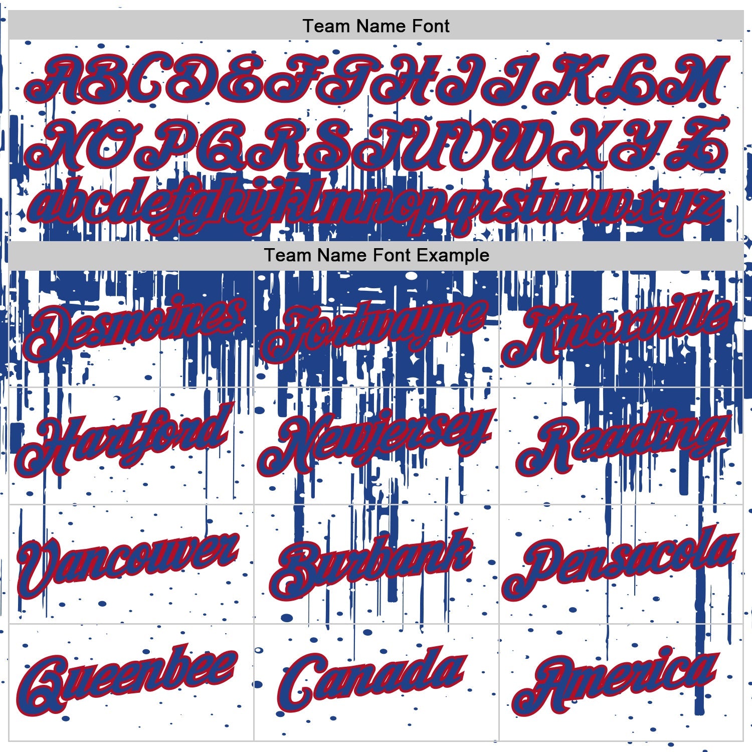 Custom White Royal-Red Dripping Splatter Paint Performance T-Shirt view 3